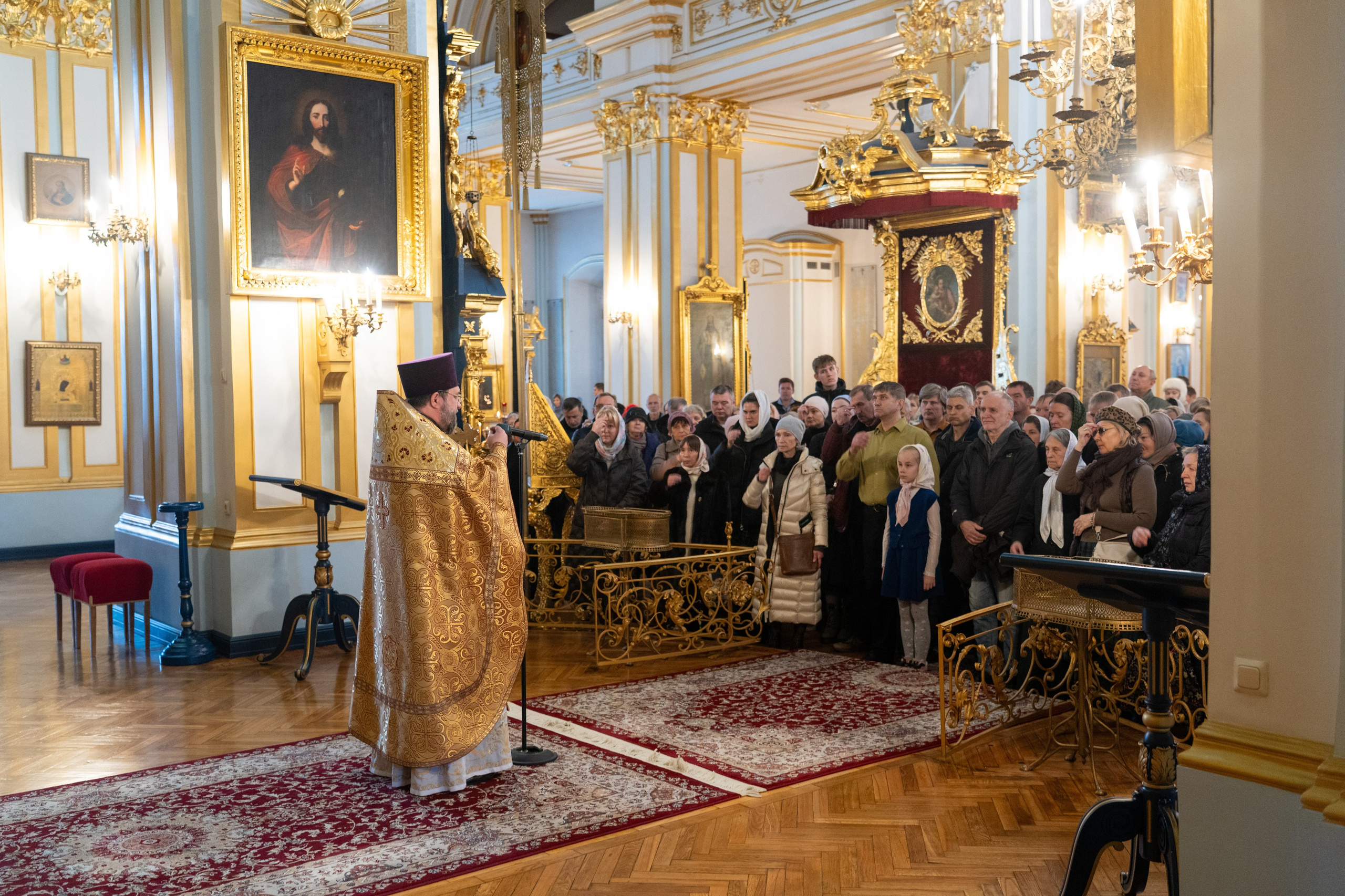 Неделя 23-я по Пятидесятнице. Мчч. Акепсима епископа, Иосифа пресвитера и Аифала диакона. Обновление храма вмч. Георгия в Лидде. НИКОЛО-БОГОЯВЛЕНСКИЙ МОРСКОЙ СОБОР