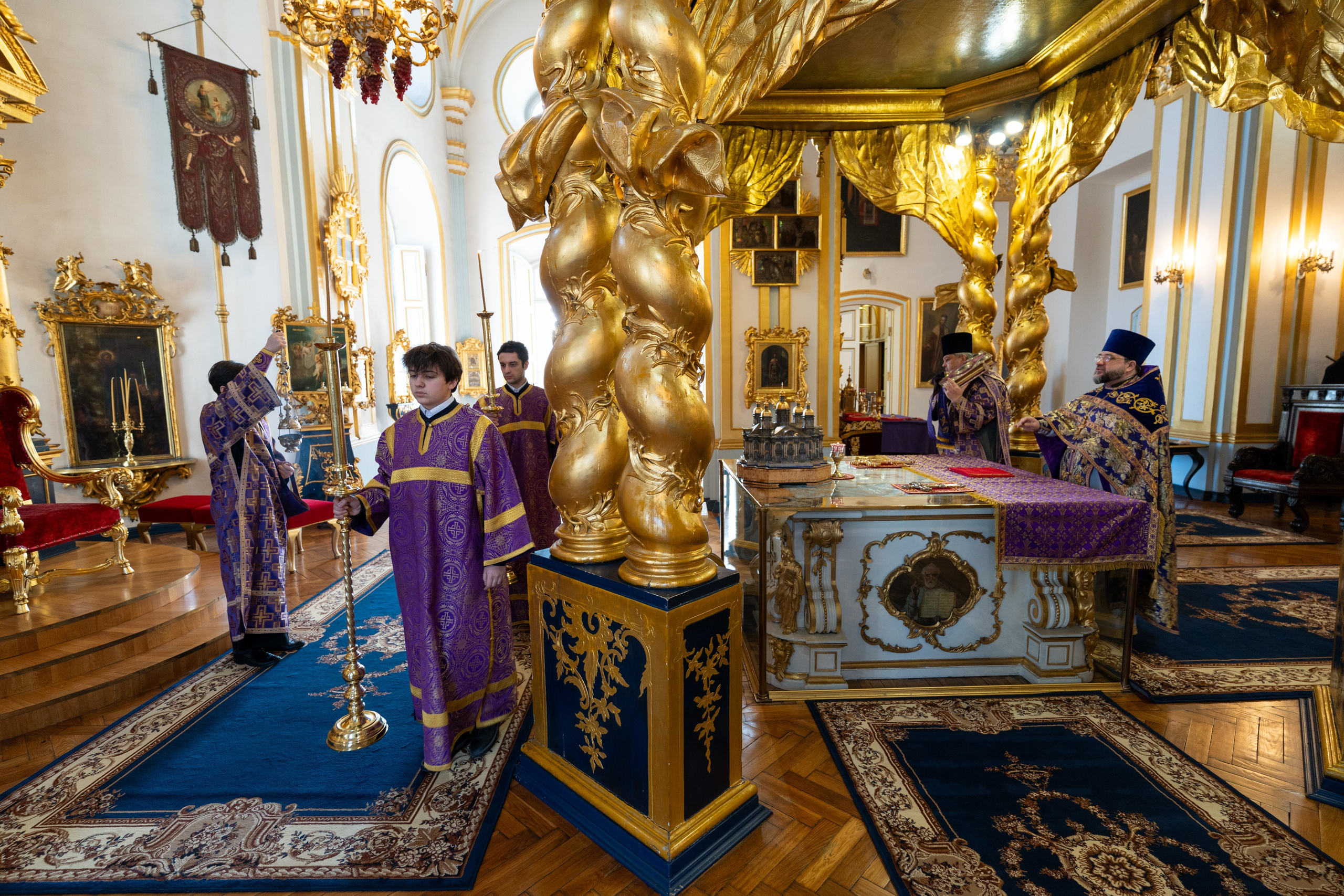 Неделя 3-я Великого поста, Крестопоклонная. НИКОЛО-БОГОЯВЛЕНСКИЙ МОРСКОЙ СОБОР