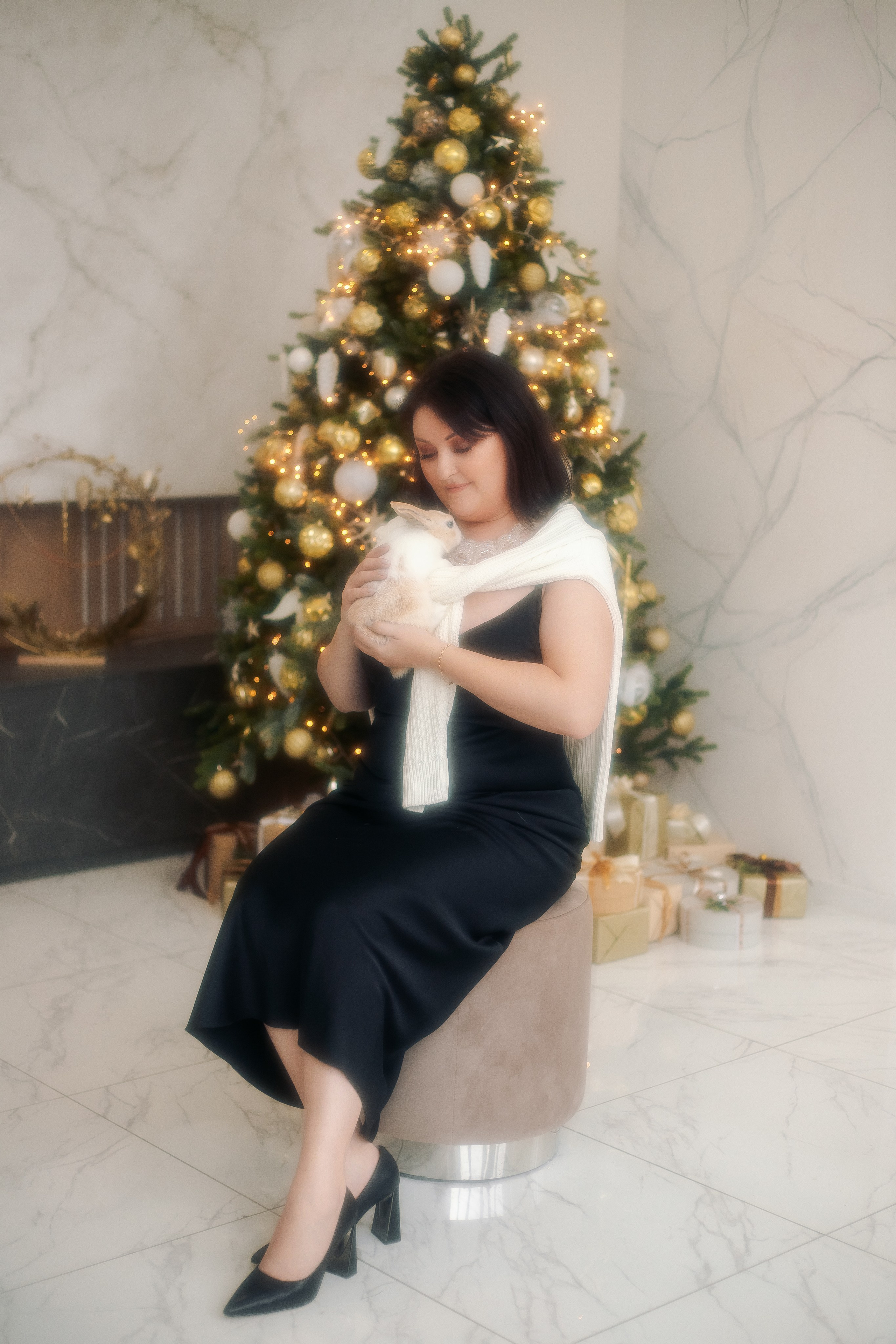 Новогодняя фотосессия в студии. Фотограф в Санкт-Петербурге, Анна Скворцова