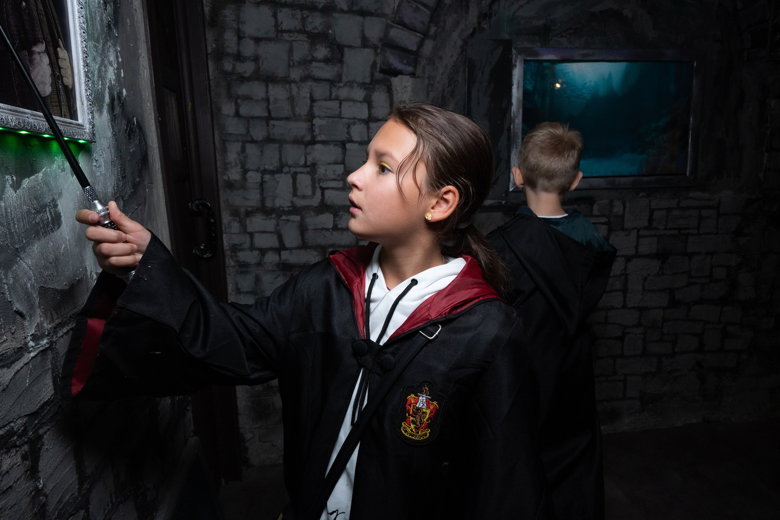 День рождения ребенка в «Подземелье Слизерин». Фотограф мероприятий в Москве