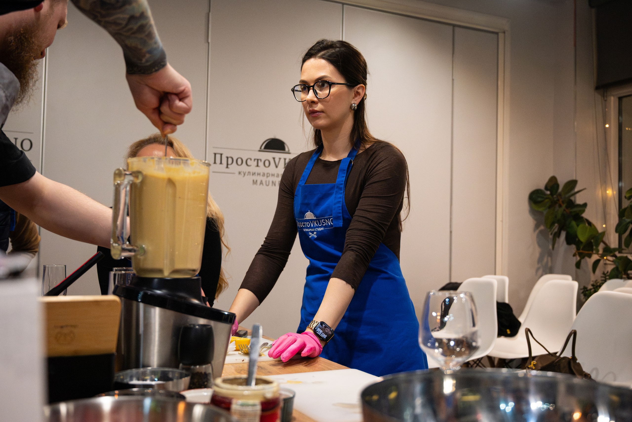 Кулинарный мастер класс. Фотограф мероприятий в Москве