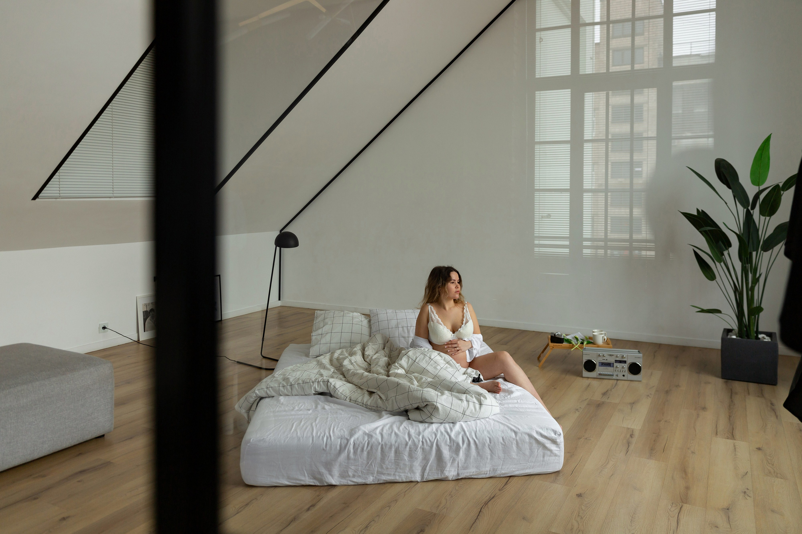 Фотосъемка беременности в студии Петербурга. Свадебный и портретный фотограф в Санкт-Петербурге Надежда Чечулина