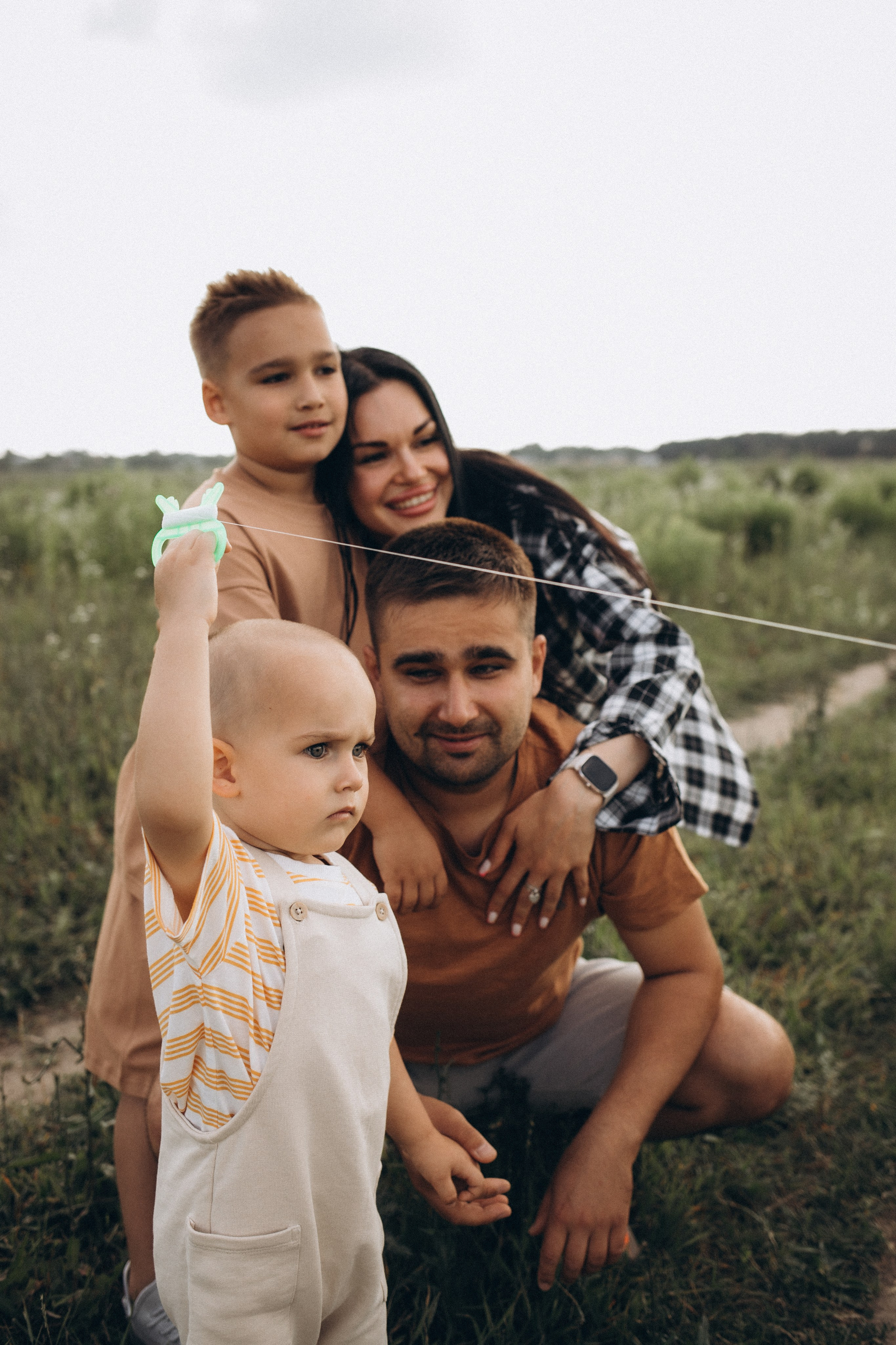 Саша, Женя, Никита и Саша. Семейный и свадебный фотограф Анна Кожокарь