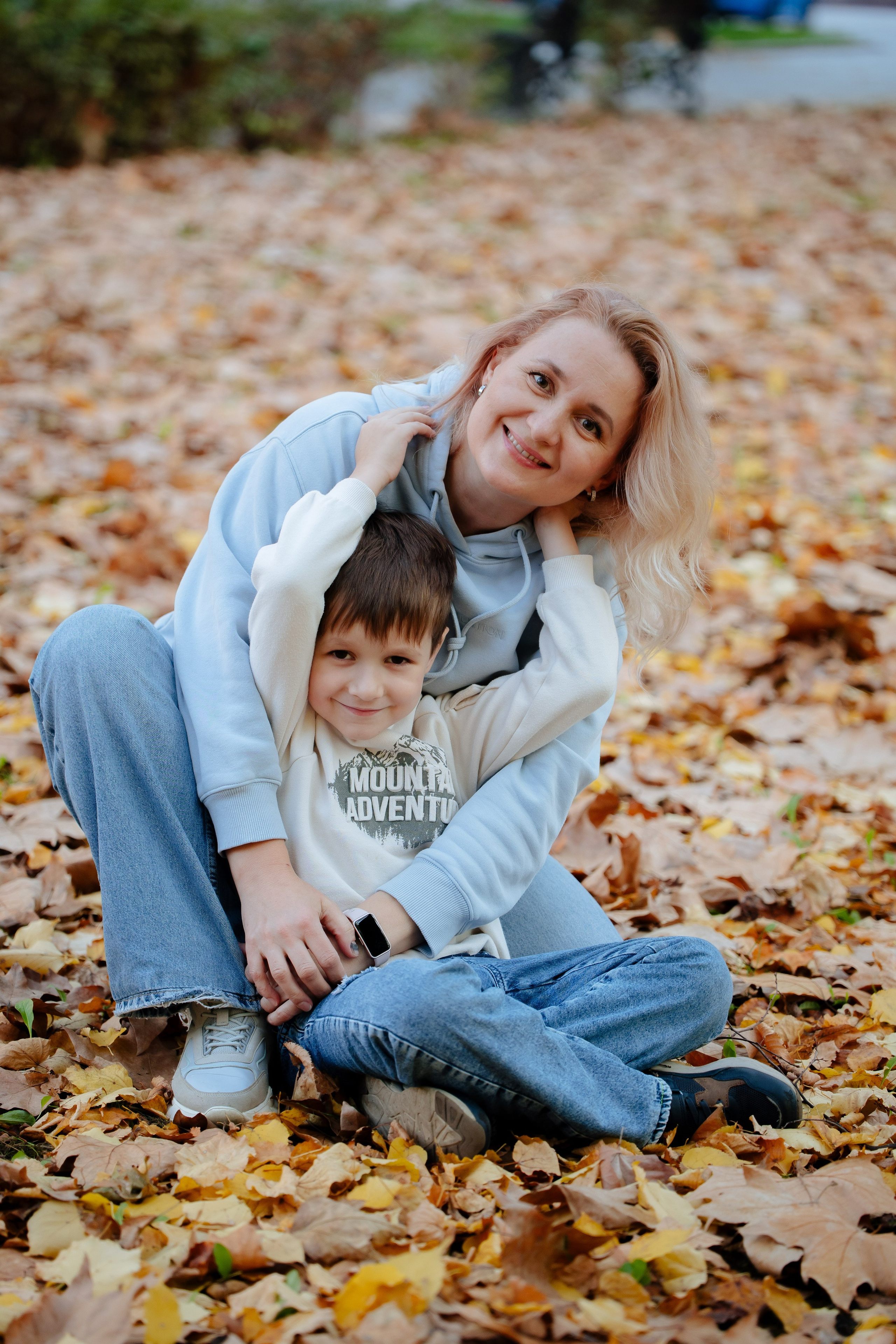 Осень. Профессиональный фотограф и видеооператор