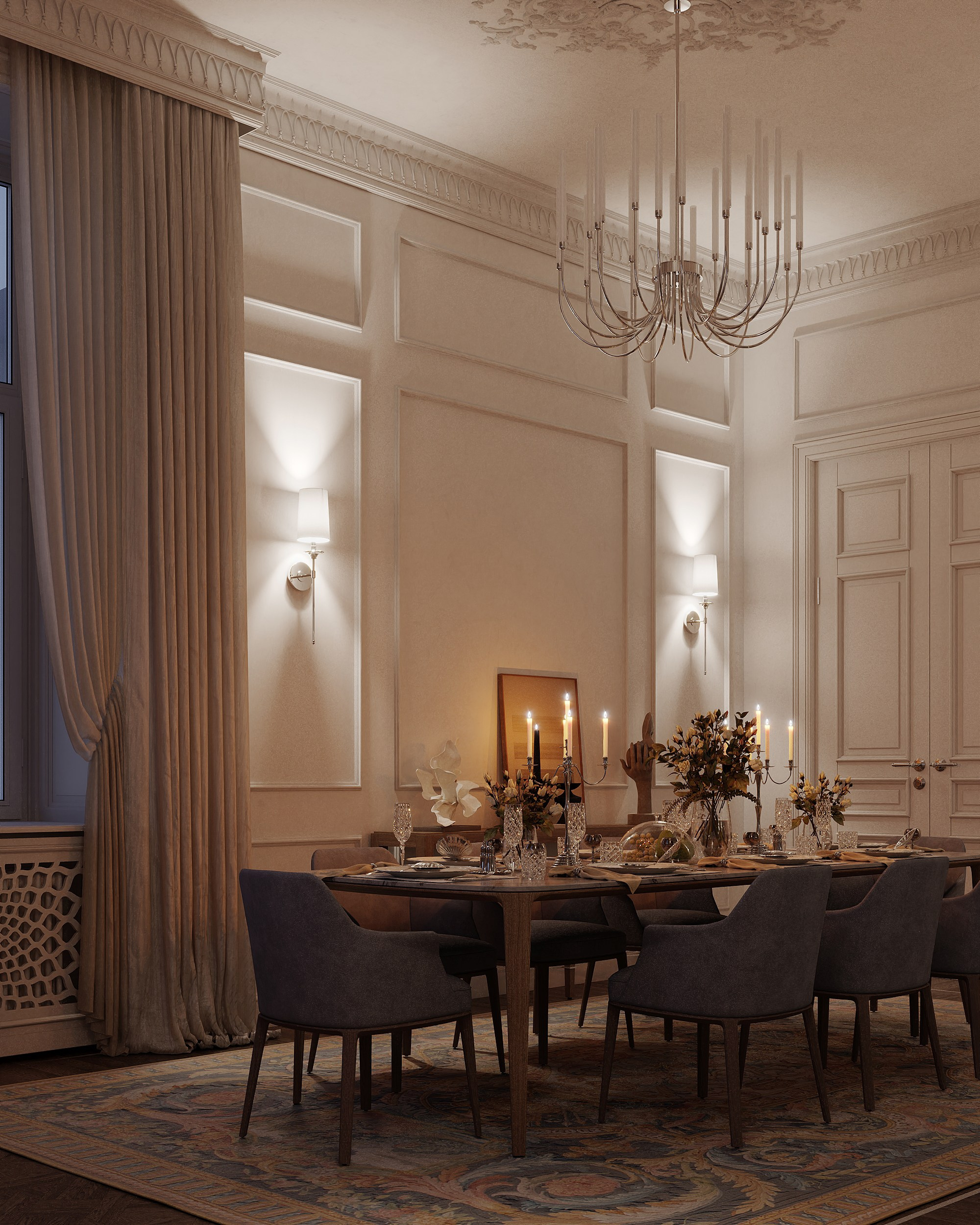 Четырехкомнатная квартира в Москве. 3D визуализатор в Москве Сердюк Владислав