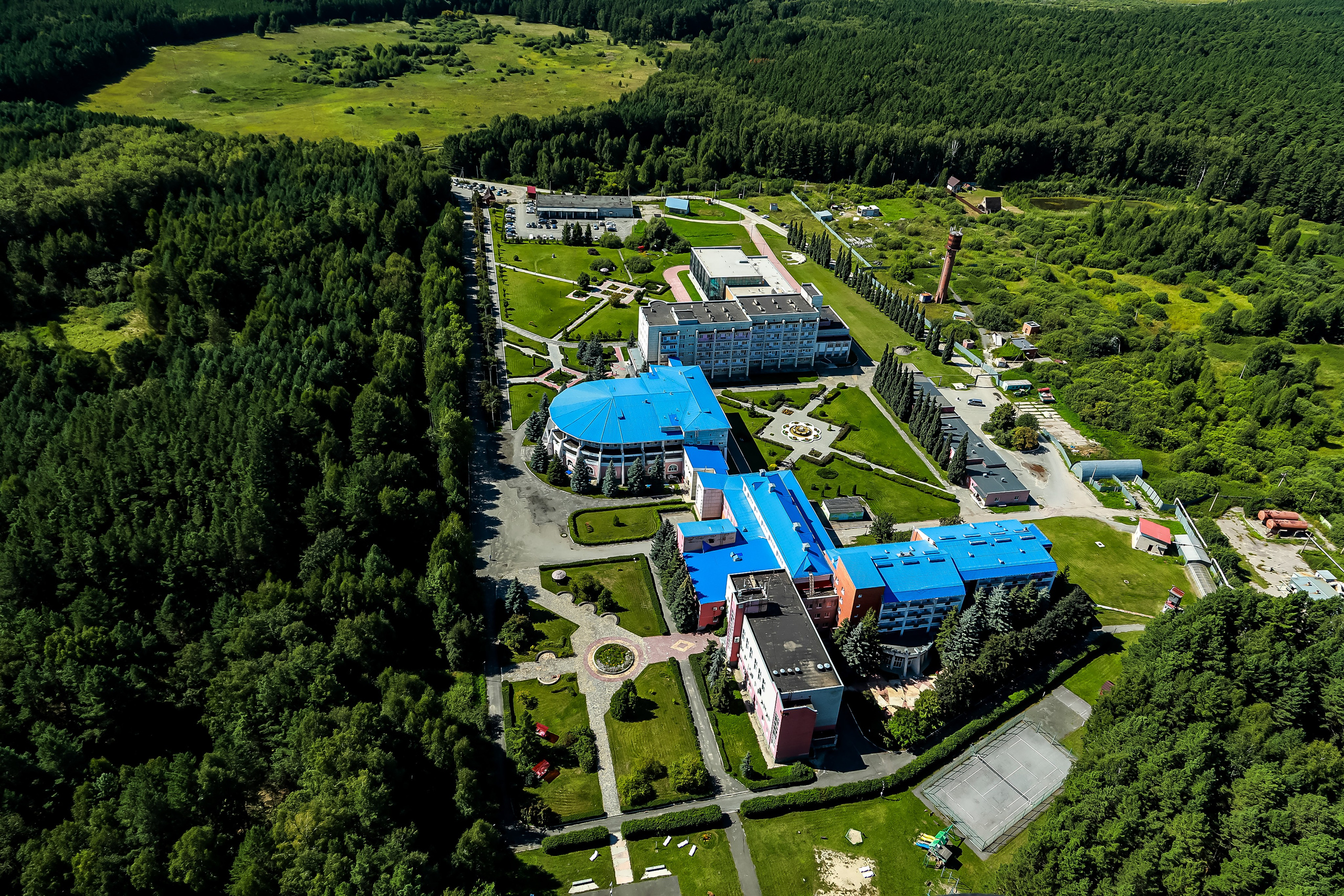 Город с высоты птичьего полёта. Фотограф Андрей Гузеев