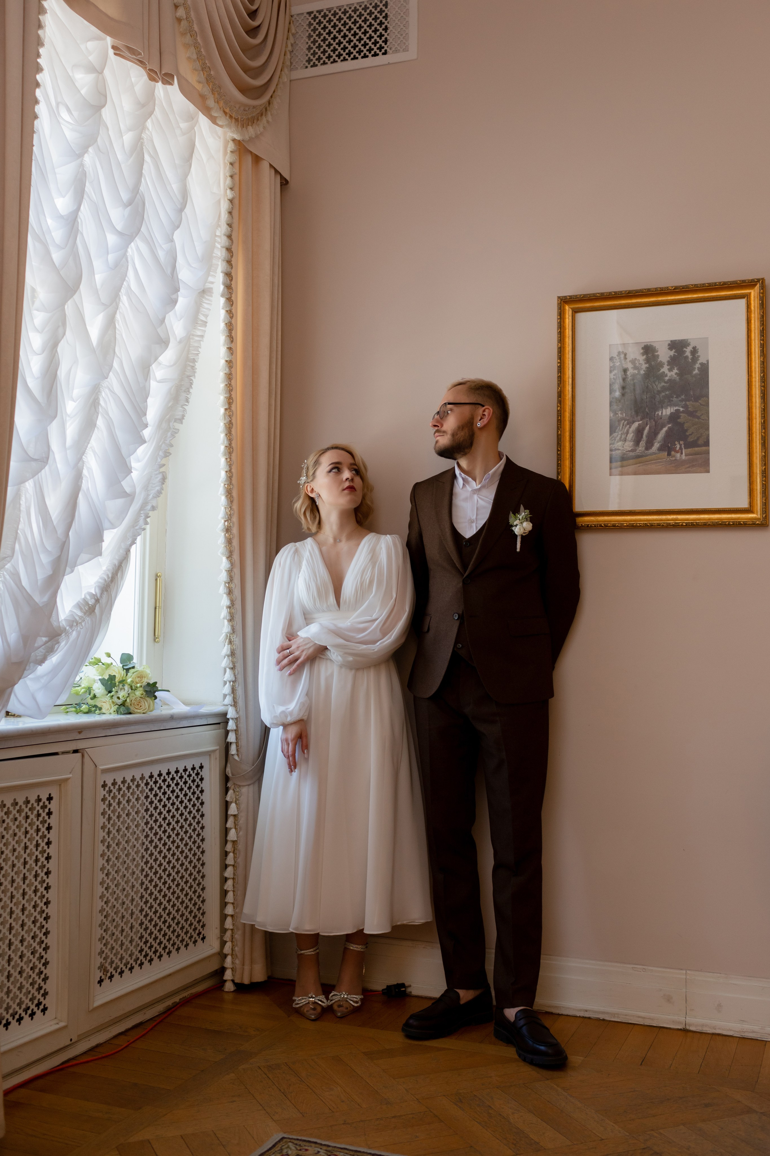 Свадебная фотосессия в Пушкине. Свадебный фотограф Кирилл Белый