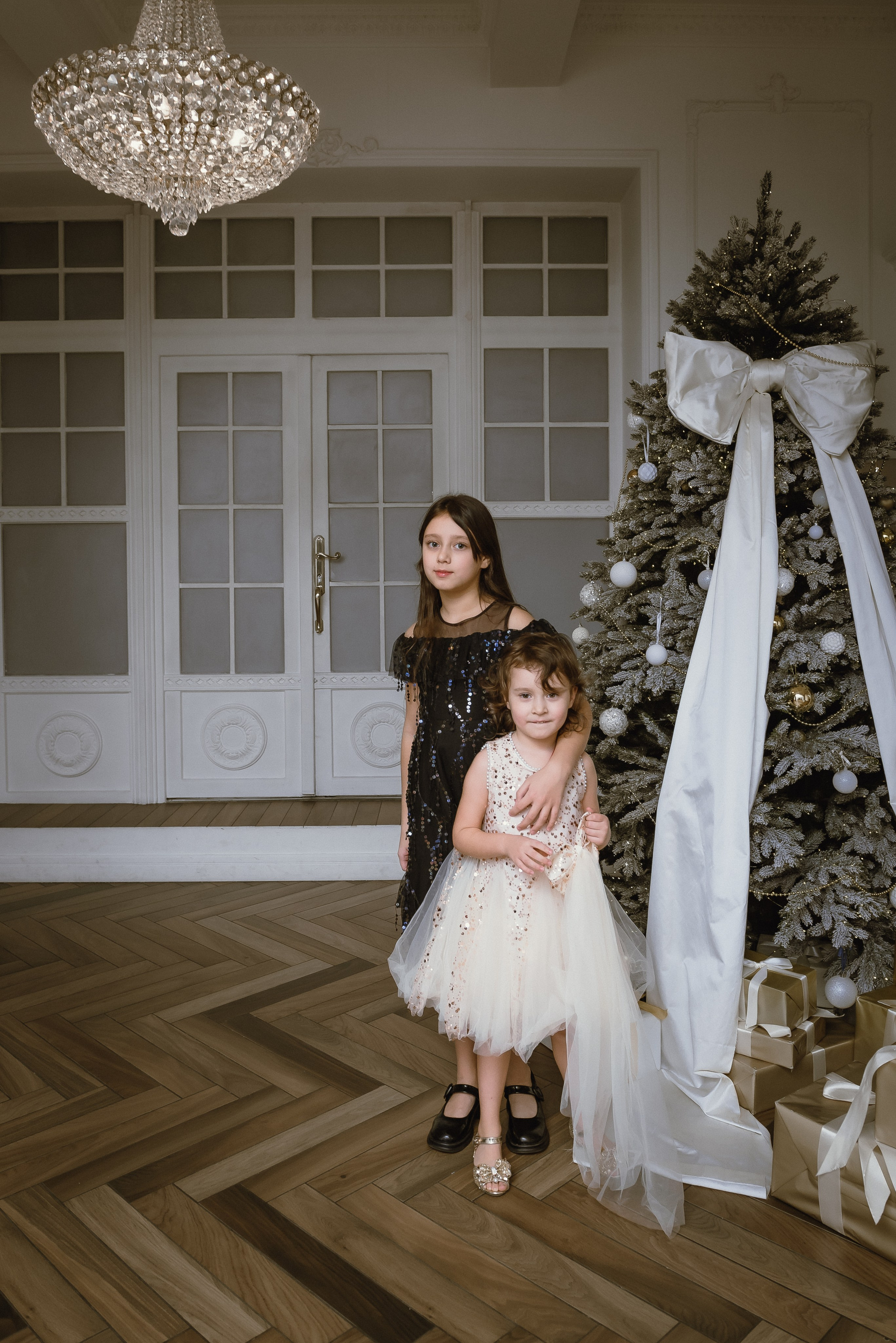 Семейная новогодняя 4 человека. КОНТЕНТ | БРЕНД фотограф Санкт-Петербург — Жанна Олтаржевская