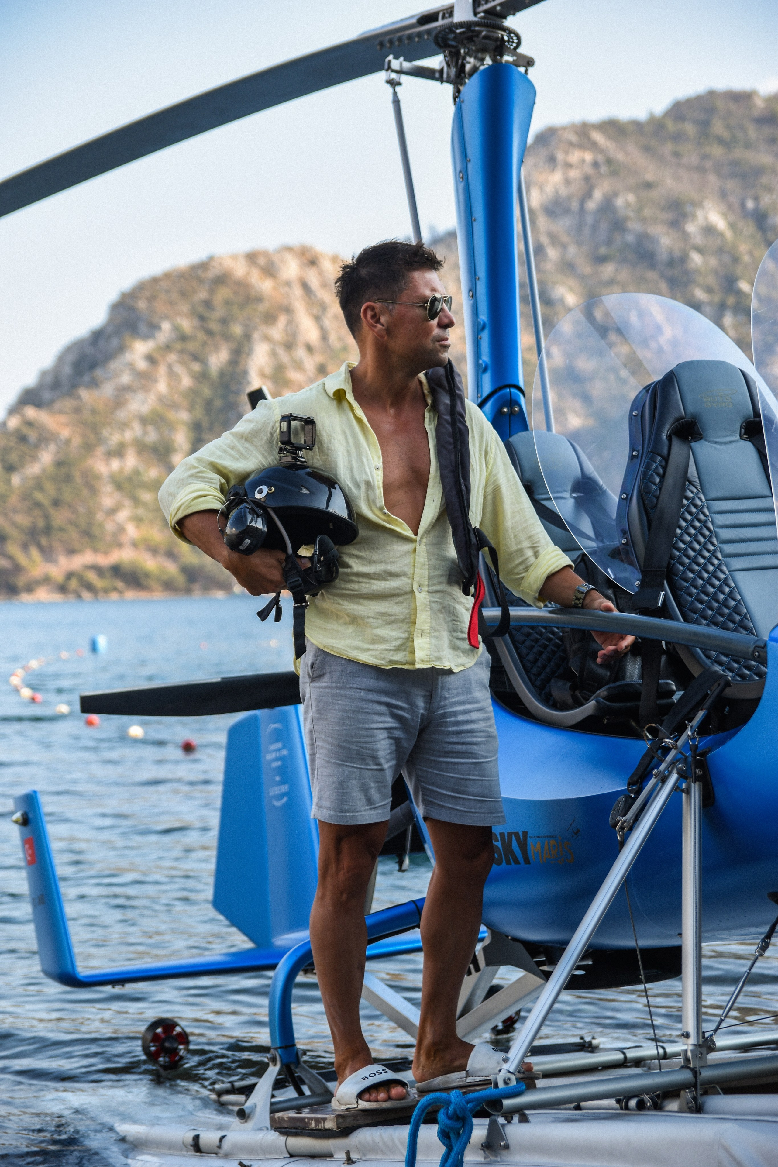 Sam. Пилот вертолета. Фотограф Лобанов Антон, г. Москва