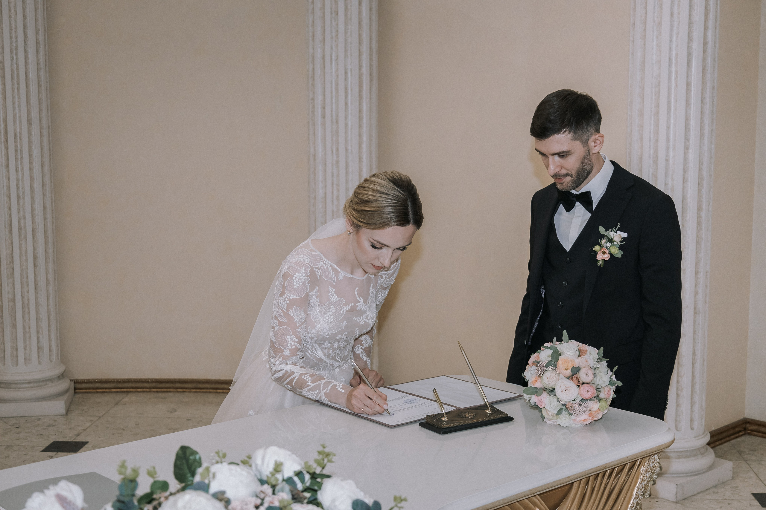 Свадебный день. Дарья и Джем. Свадебная фотография. Арина Рубах