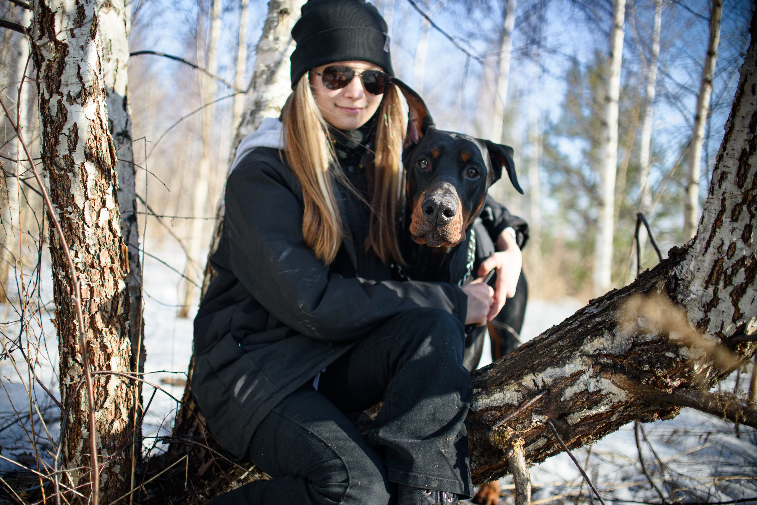 Фотосессию с любимым доберманом. Фотограф Макс Огурцов в Нижнем Новгороде