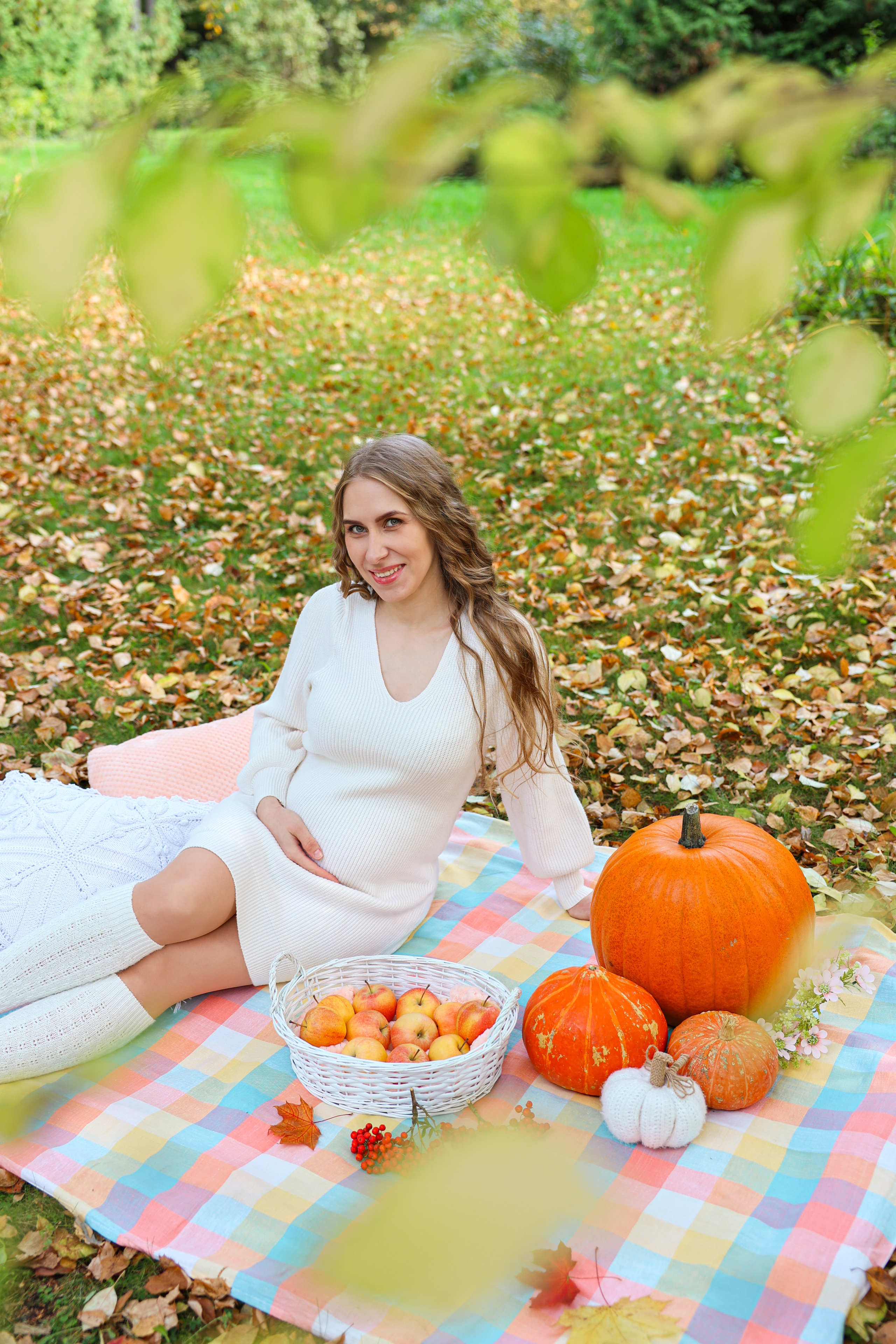 Ира на пикнике. Оксана Ромашкина- семейный и ньюборн фотограф из Москвы