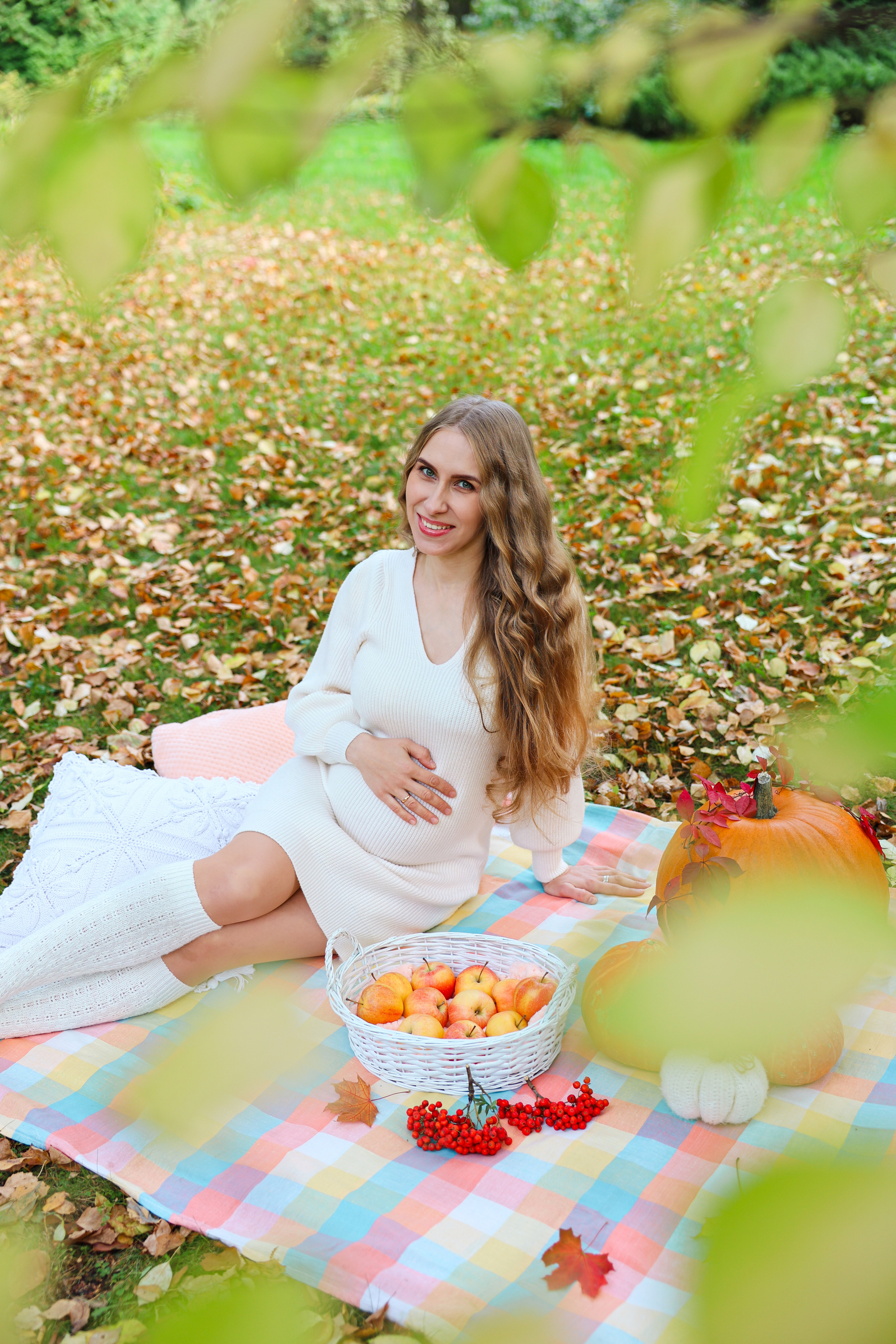 Ира на пикнике. Оксана Ромашкина- семейный и ньюборн фотограф из Москвы