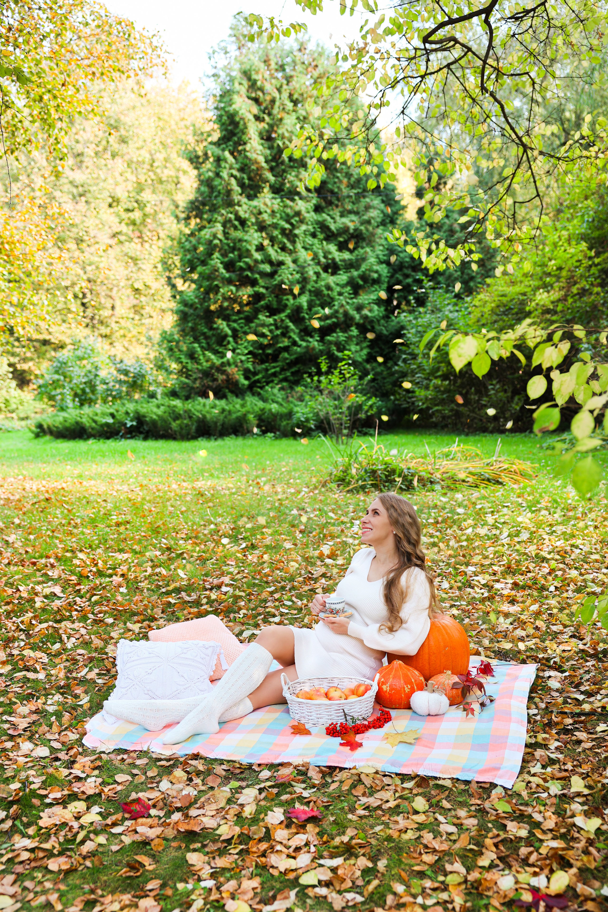 Ира на пикнике. Оксана Ромашкина- семейный и ньюборн фотограф из Москвы
