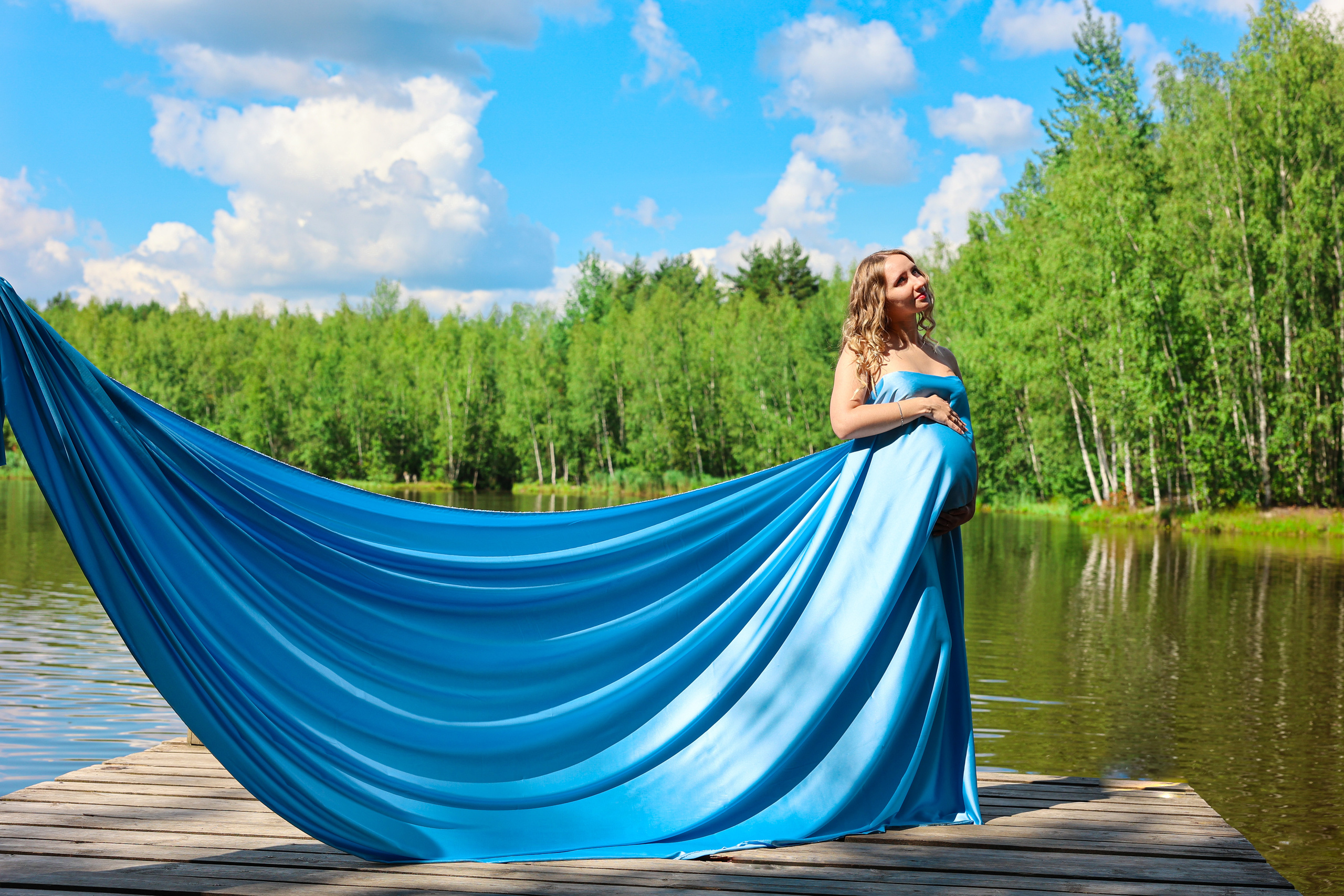 Наташа в ткани. Оксана Ромашкина- семейный и ньюборн фотограф из Москвы