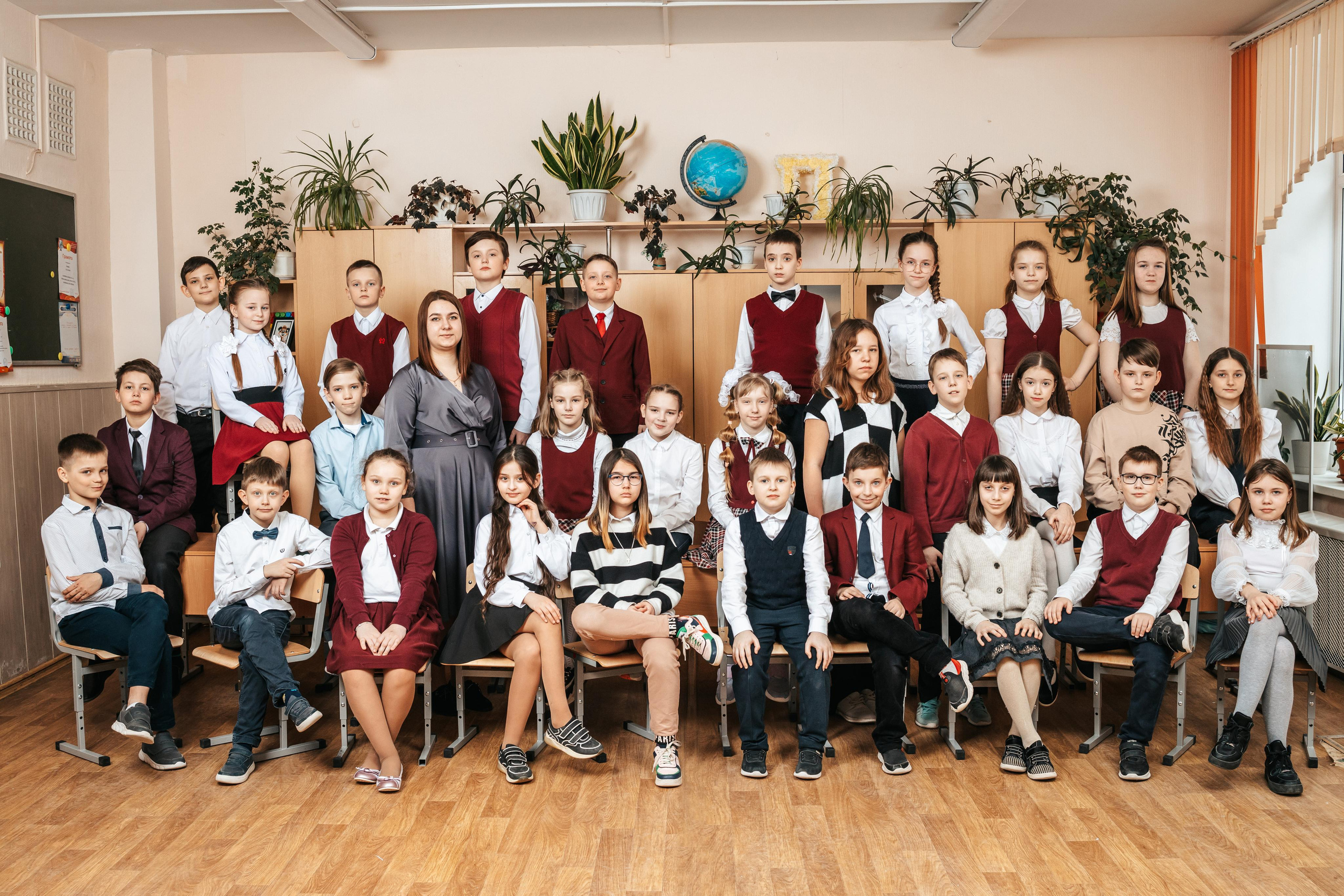 4 класс. Студия школьной фотографии в Твери. Выпускные альбомы в Твери