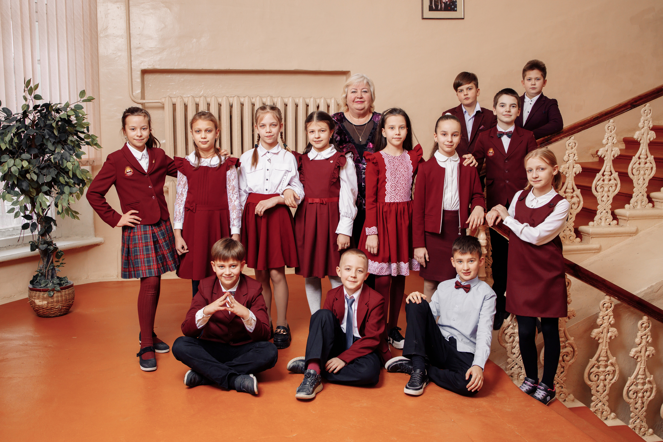 4 класс. Студия школьной фотографии в Твери. Выпускные альбомы в Твери