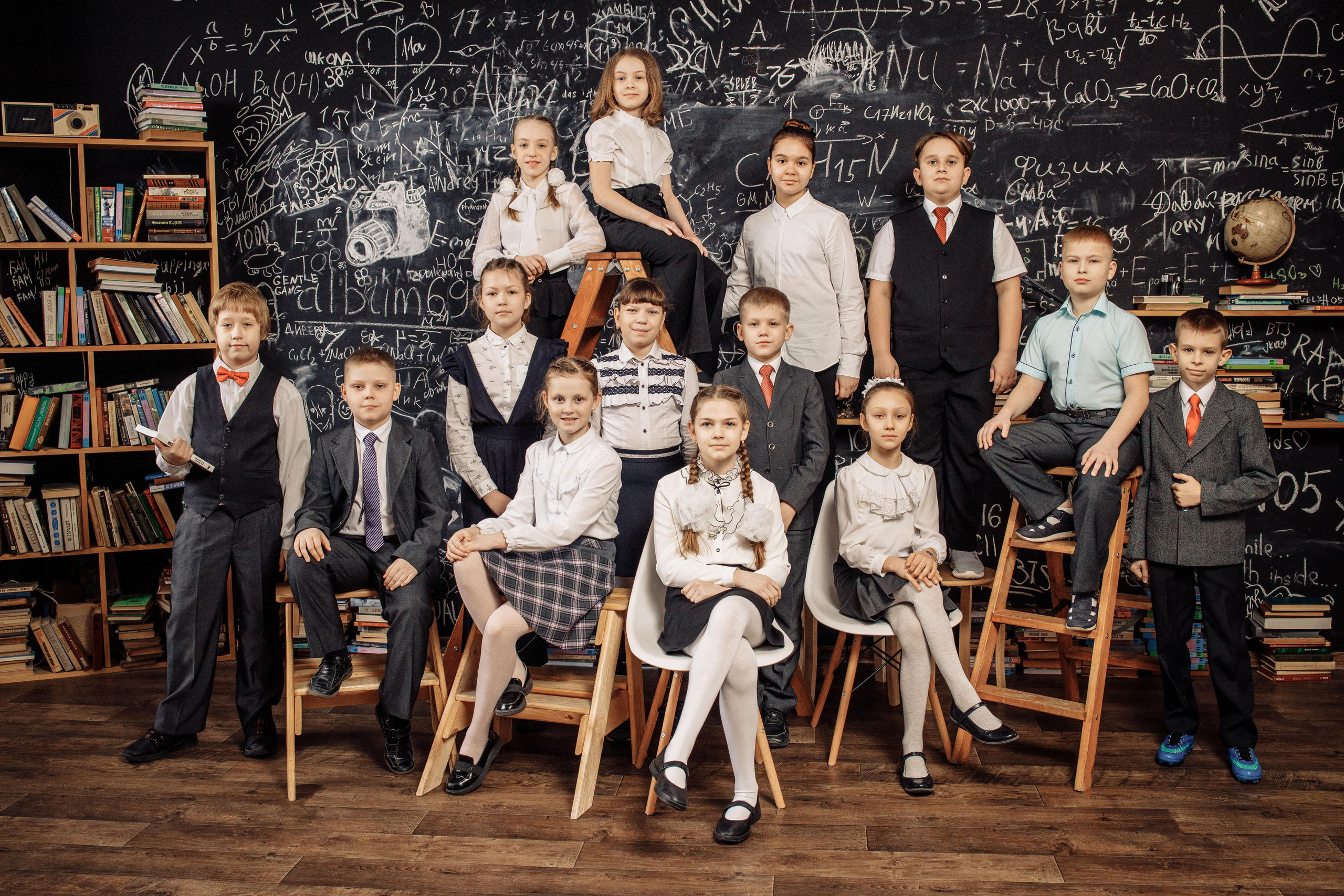 4 класс. Студия школьной фотографии в Твери. Выпускные альбомы в Твери