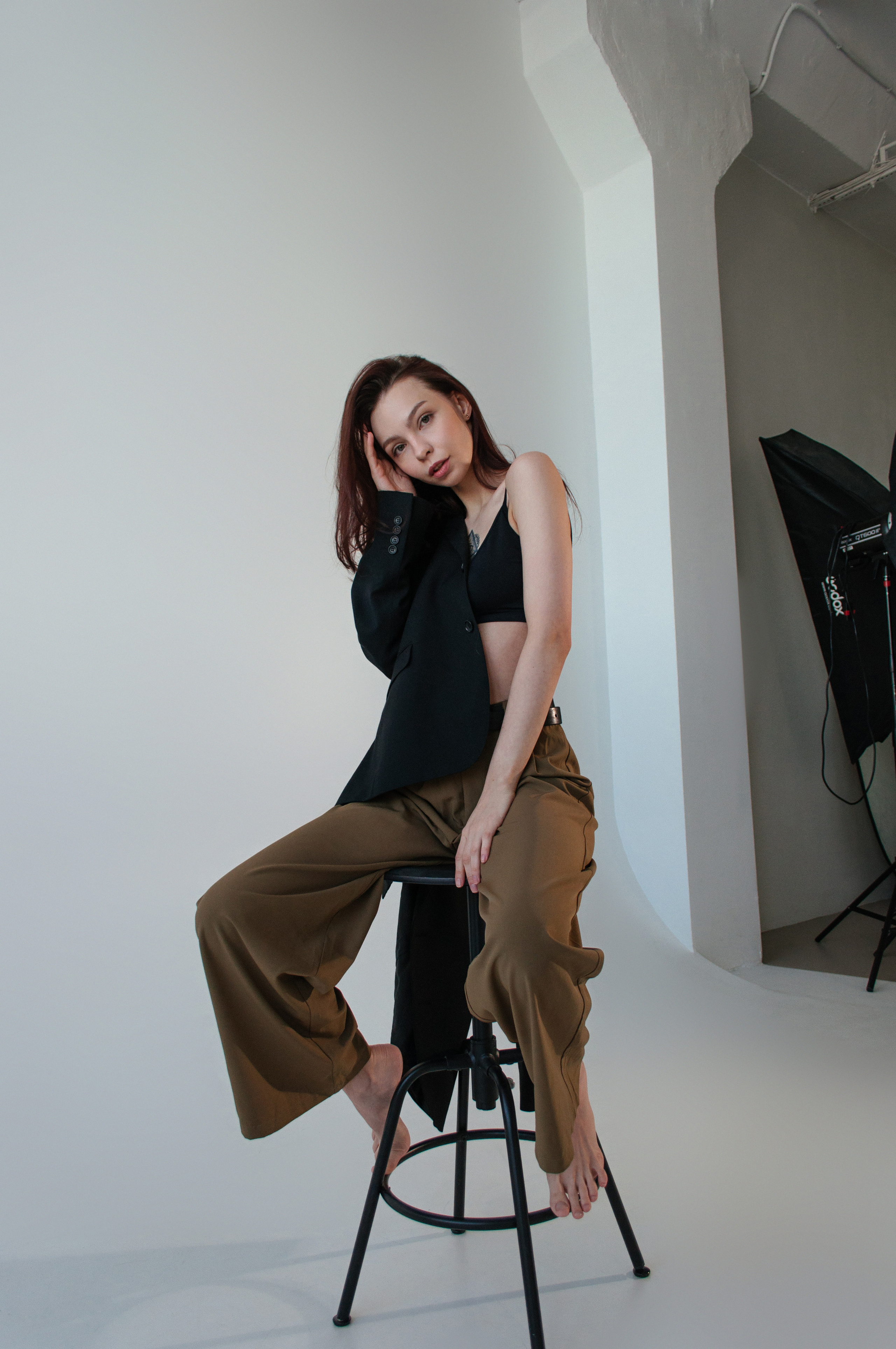 Студийная фотосессия Анастасии. Фотограф в Самаре Иван Булатов