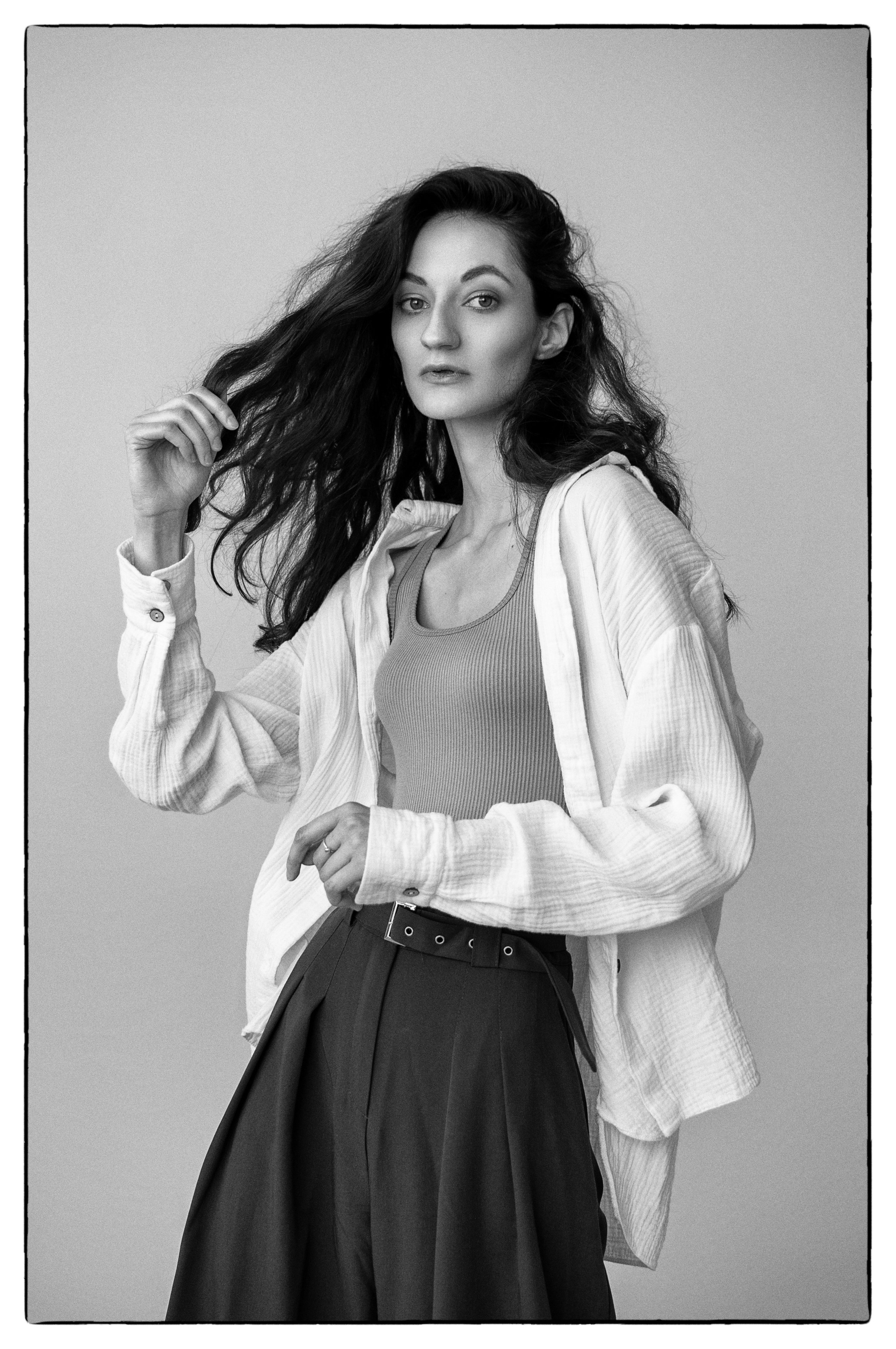 Студийная фотосессия Полины. Фотограф в Самаре Иван Булатов