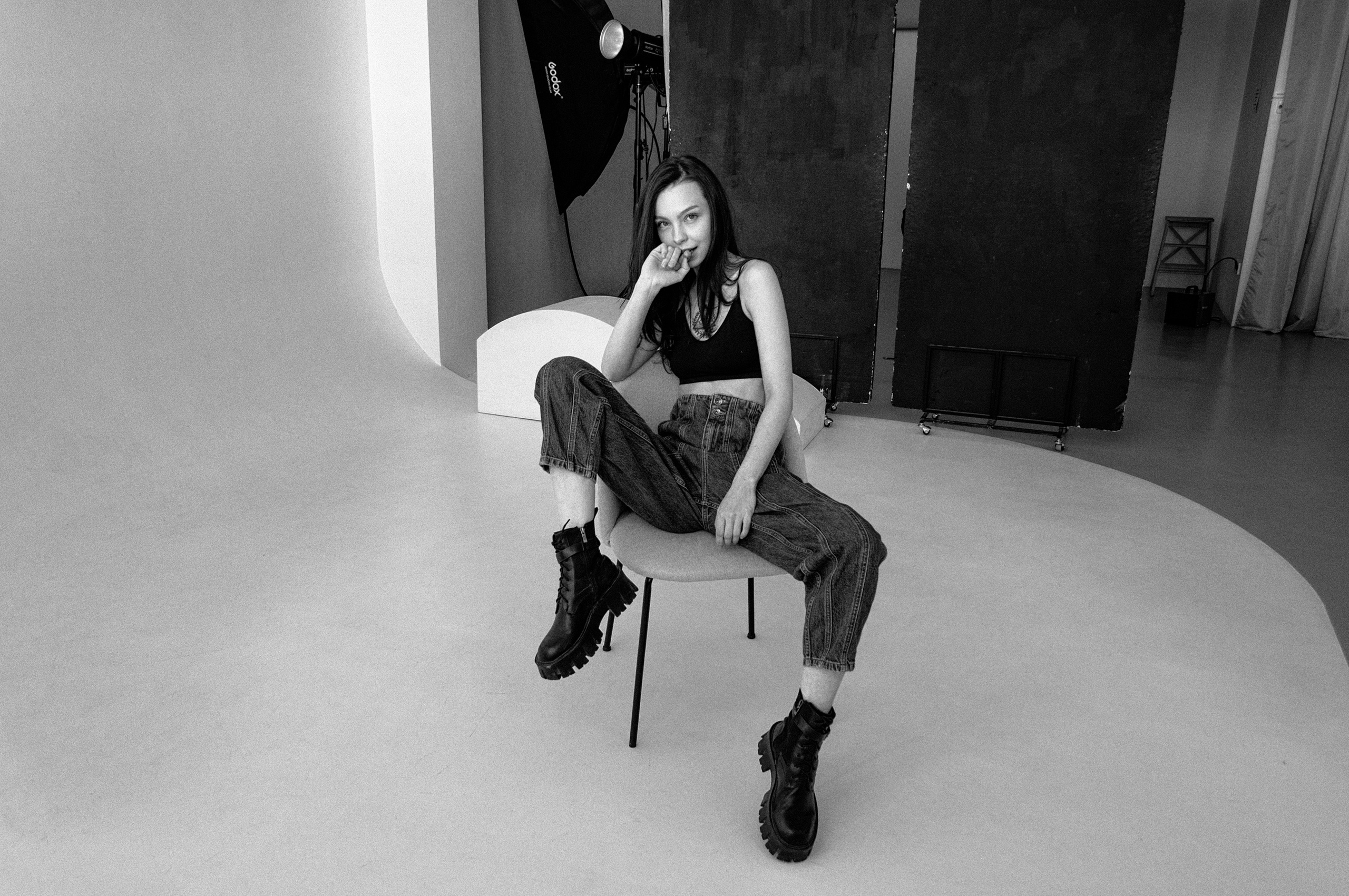 Студийная фотосессия Анастасии. Фотограф в Самаре Иван Булатов