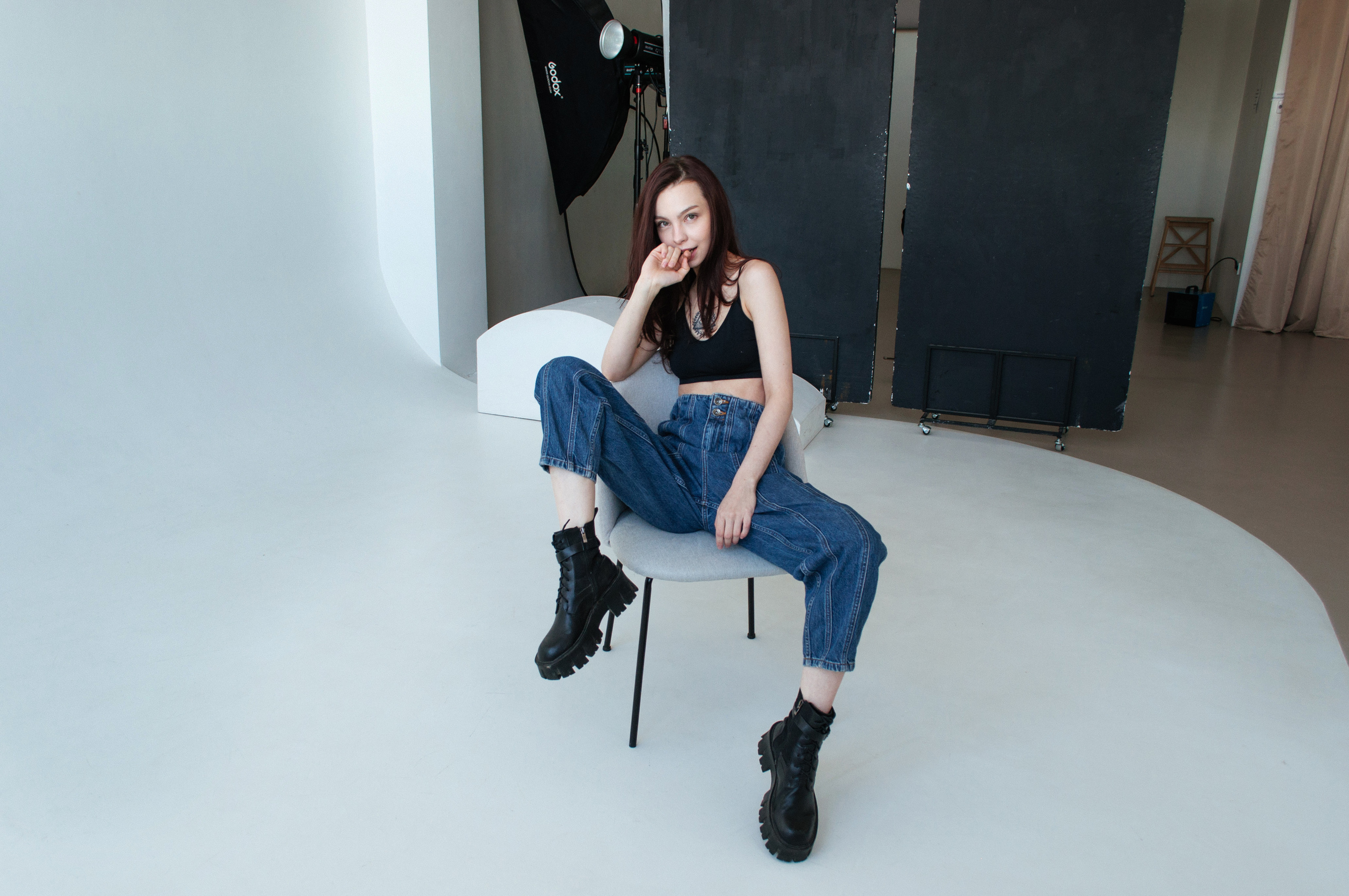 Студийная фотосессия Анастасии. Фотограф в Самаре Иван Булатов