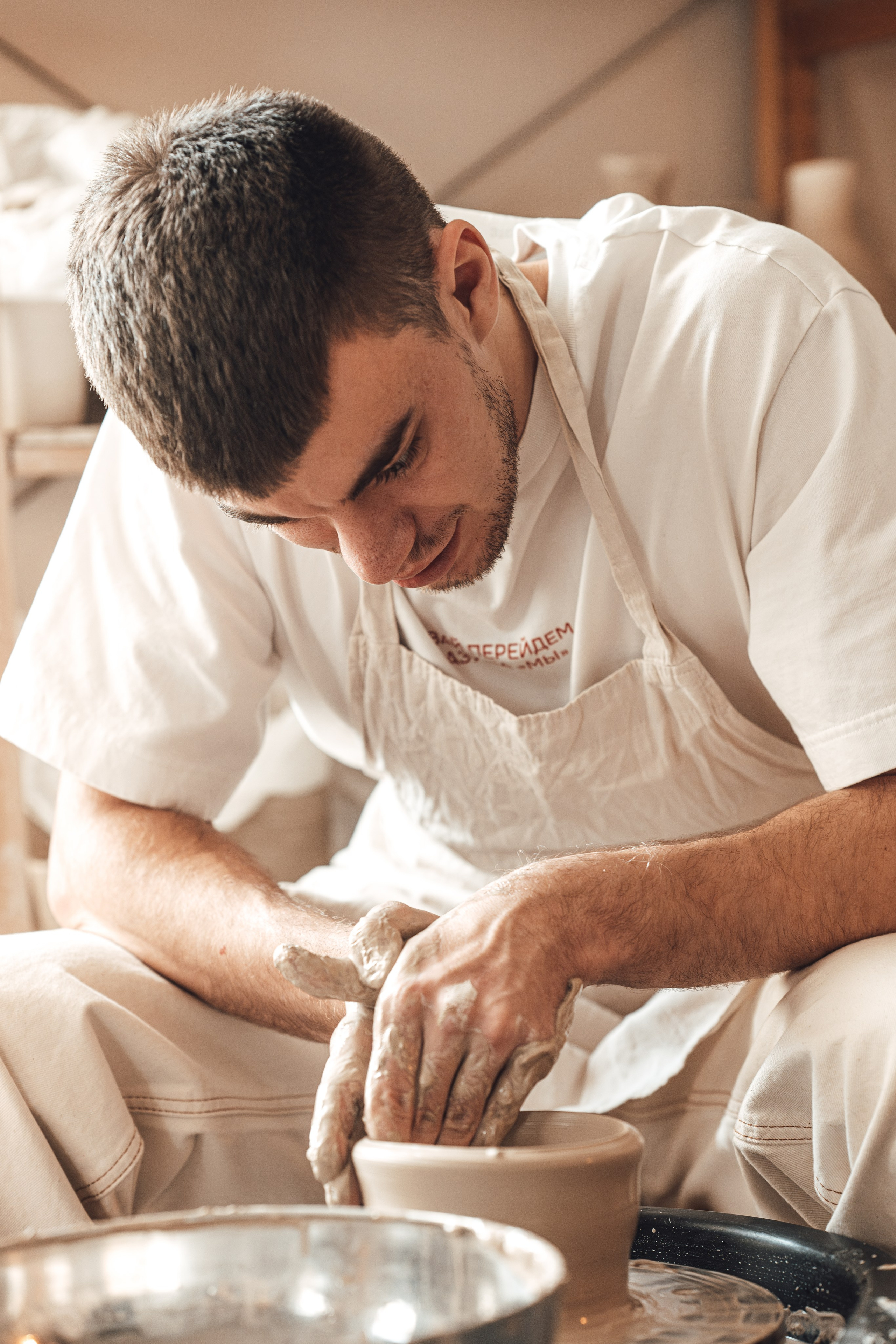 Свидание в гончарной мастерской (A&A). Легкая фотография