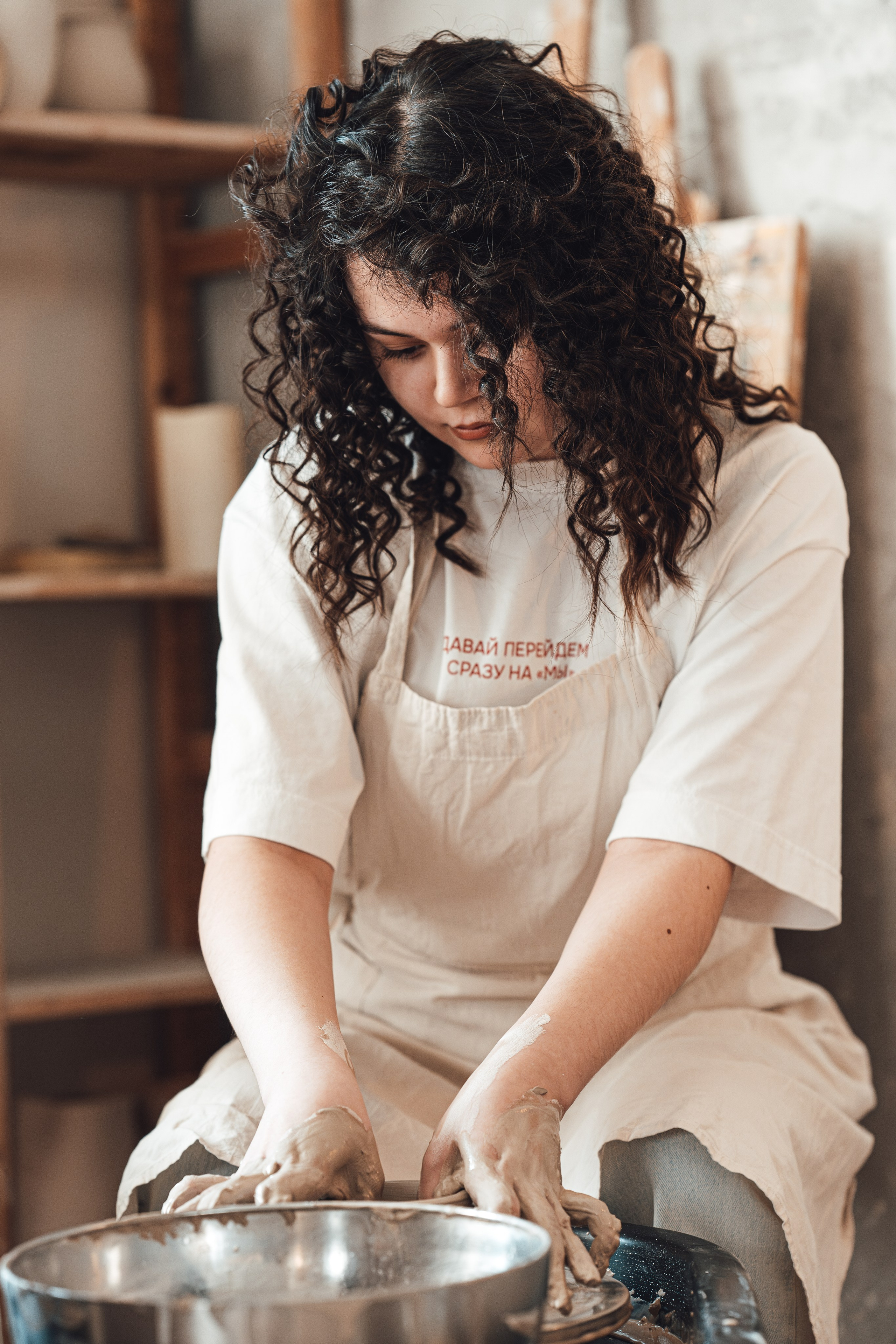 Свидание в гончарной мастерской (A&A). Легкая фотография