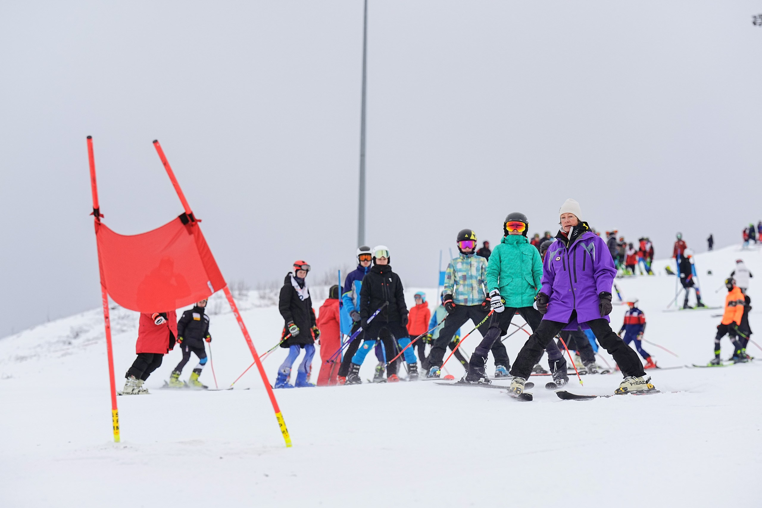 Горные лыжи. Первенство Центрального Федерального Округа. GS U16 Шуколово. Фотограф Студитский Евгений