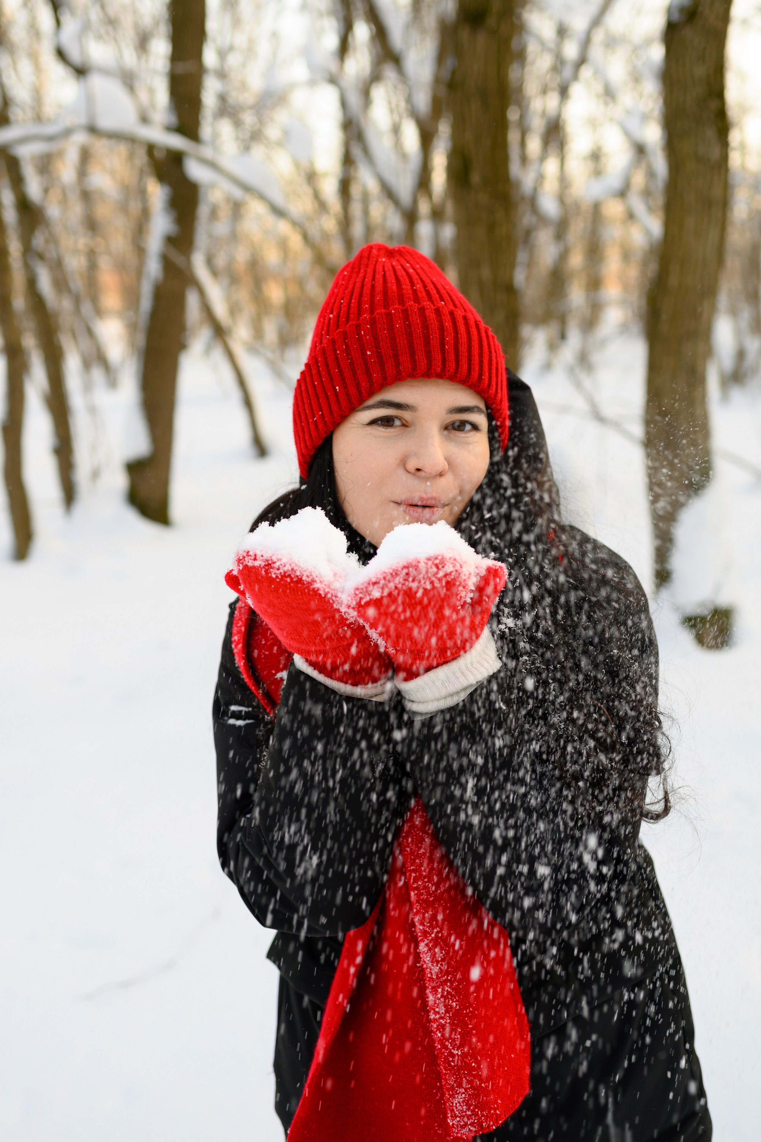 Зимние фотопрогулки. Семейный, детский фотограф в Москве Дегтярева Анастасия
