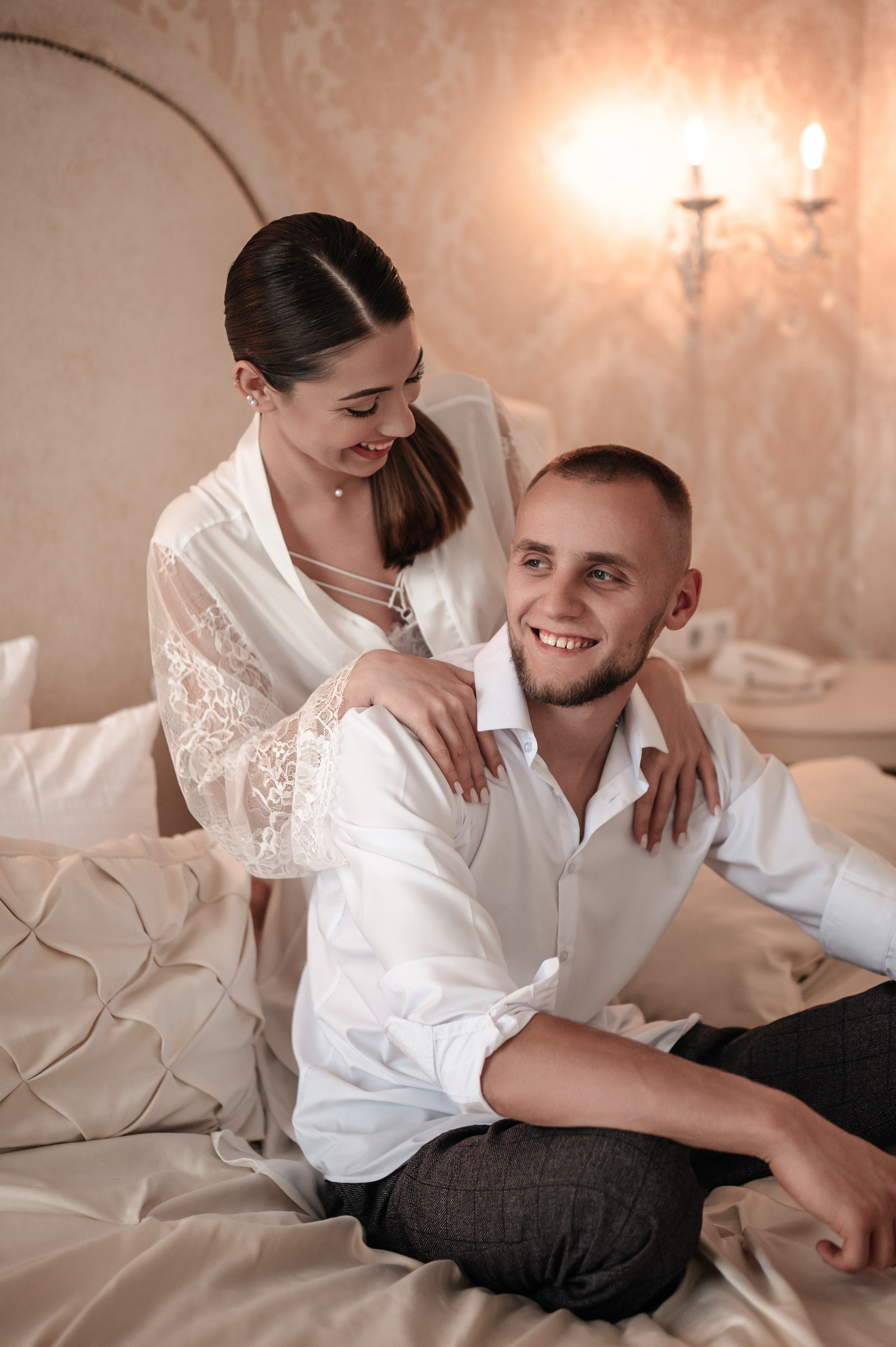 Максим и Наталья. Сборы, прогулка. Фотограф Екатерина Бочарникова