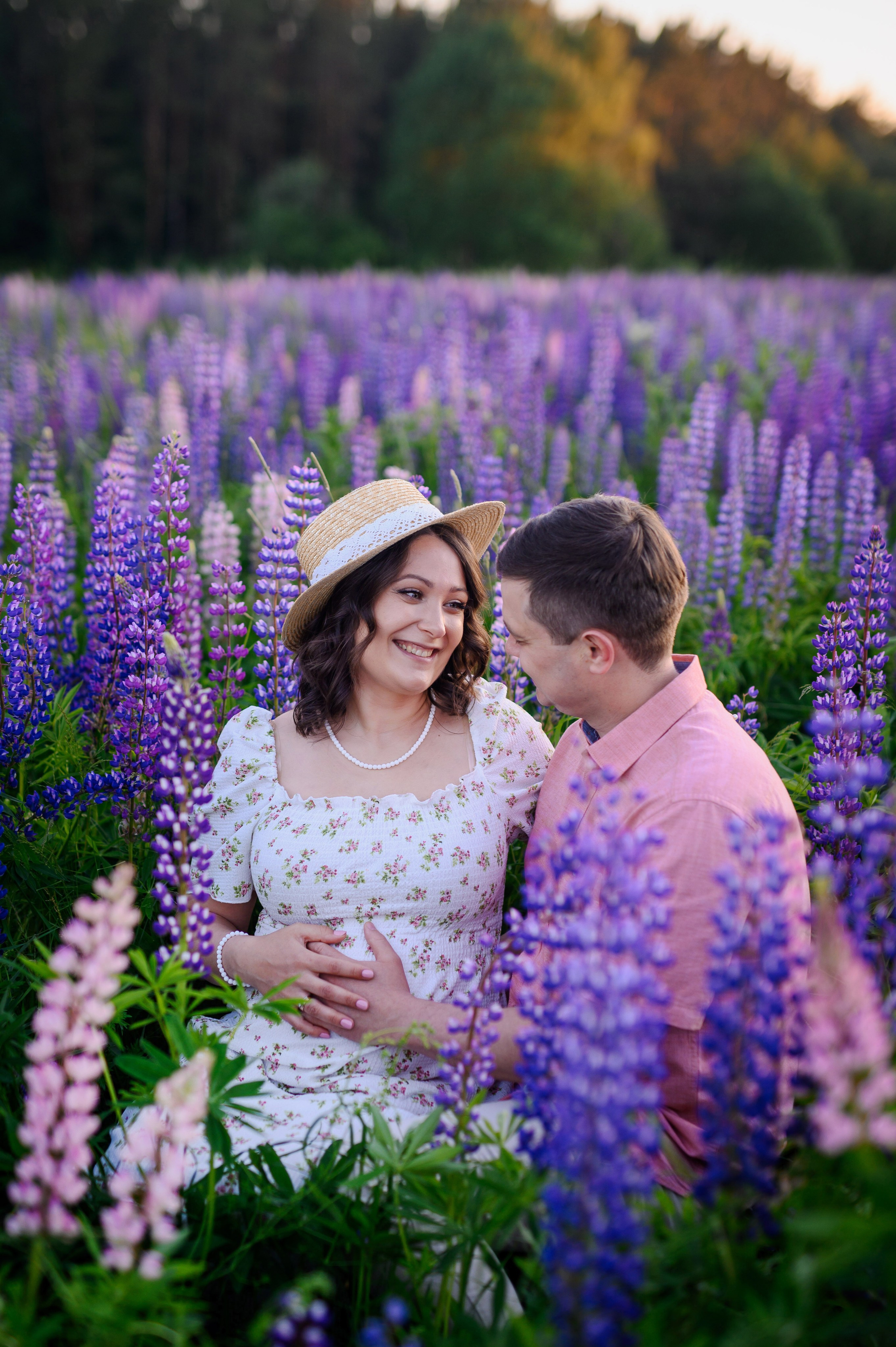 Люпиновое счастье. Портретный, семейный и свадебный фотограф в Санкт-Петербурге и в Пушкине Ширяев Денис