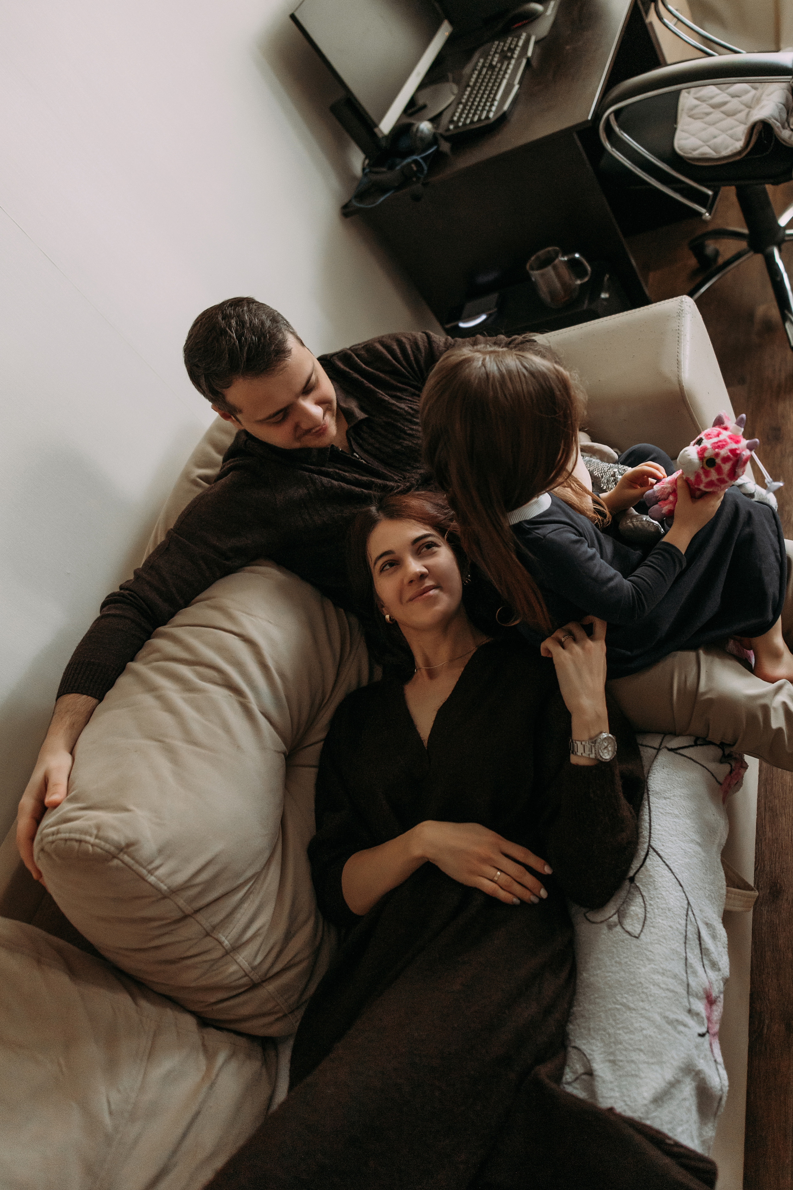 Лена, Костя и Теона. Семейный фотограф и детский фотограф в Волгограде Алеся Бутакова — дет