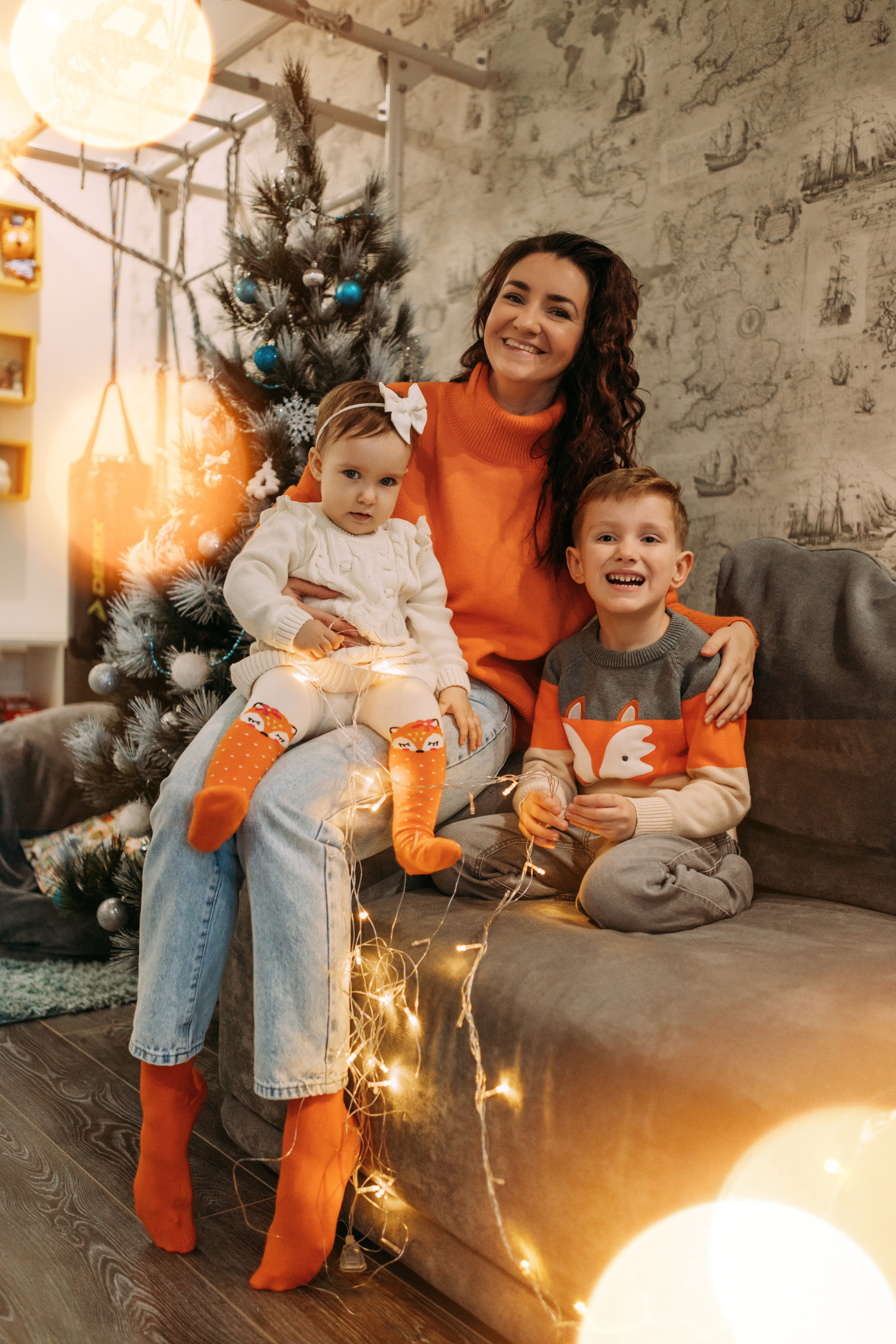 Наталья, Мирон, Алёна. Семейный фотограф и детский фотограф в Волгограде Алеся Бутакова — дет