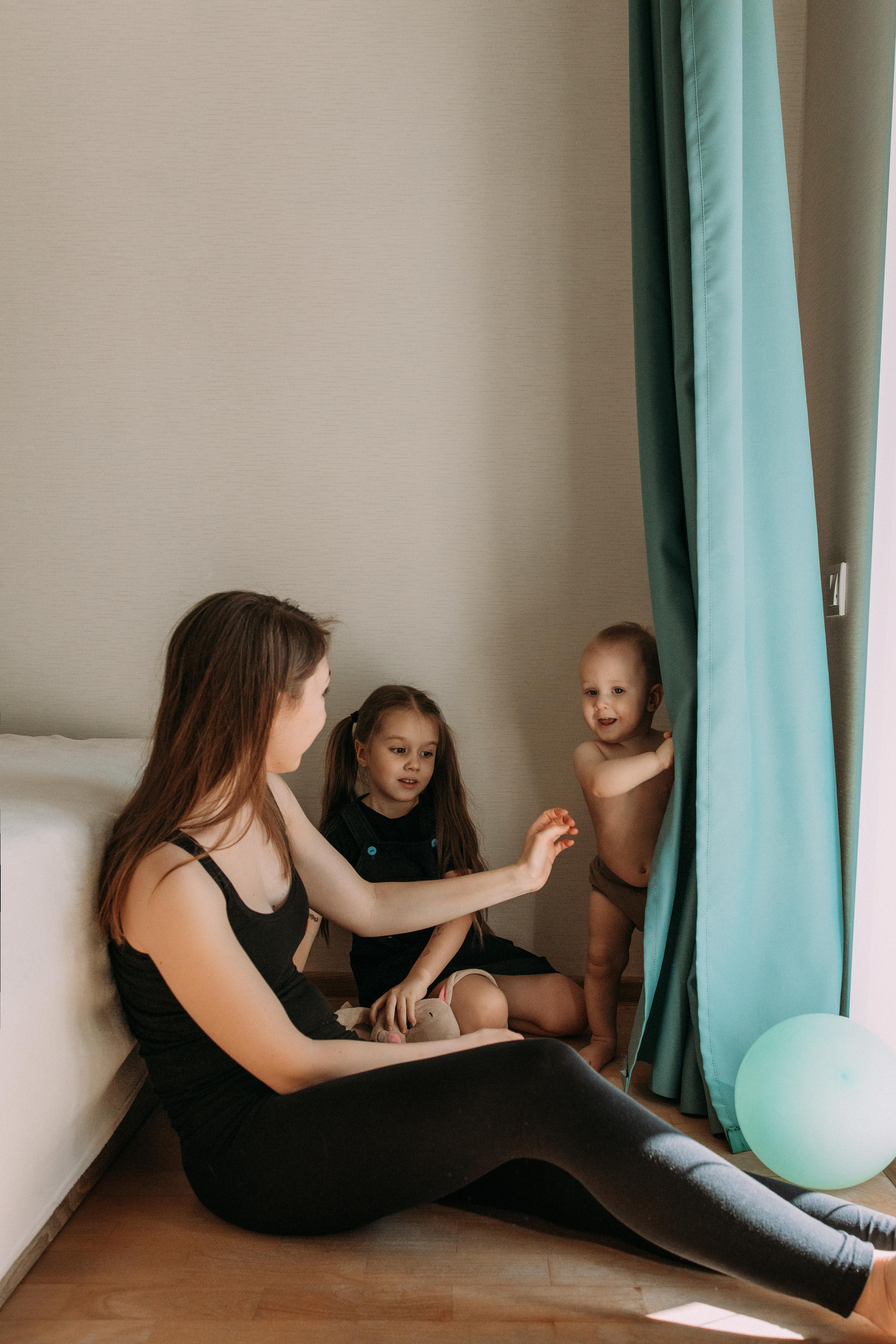 Надя, Паша, Веля и Лёва. Семейный фотограф и детский фотограф в Волгограде Алеся Бутакова — дет