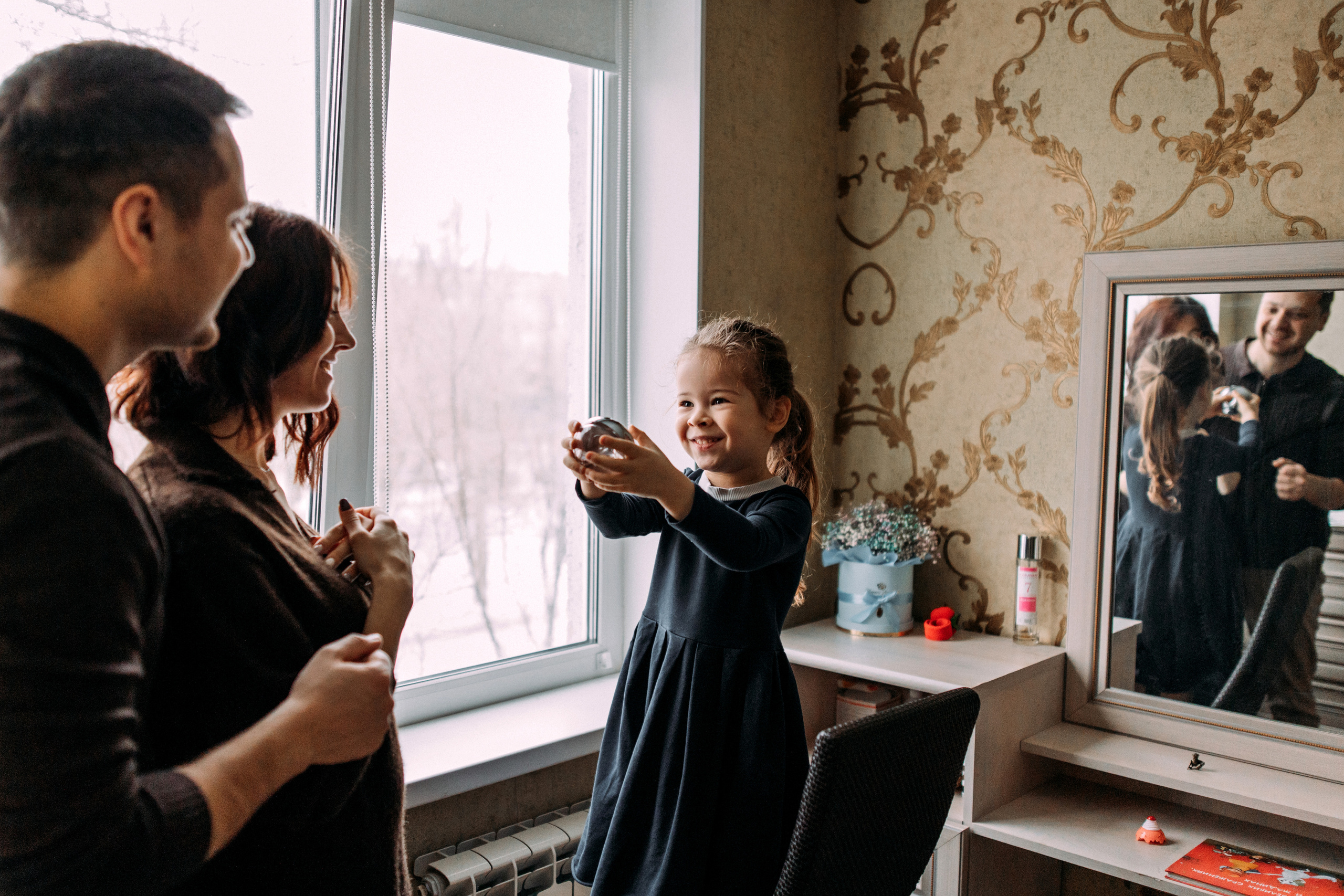Лена, Костя и Теона. Семейный фотограф и детский фотограф в Волгограде Алеся Бутакова — дет