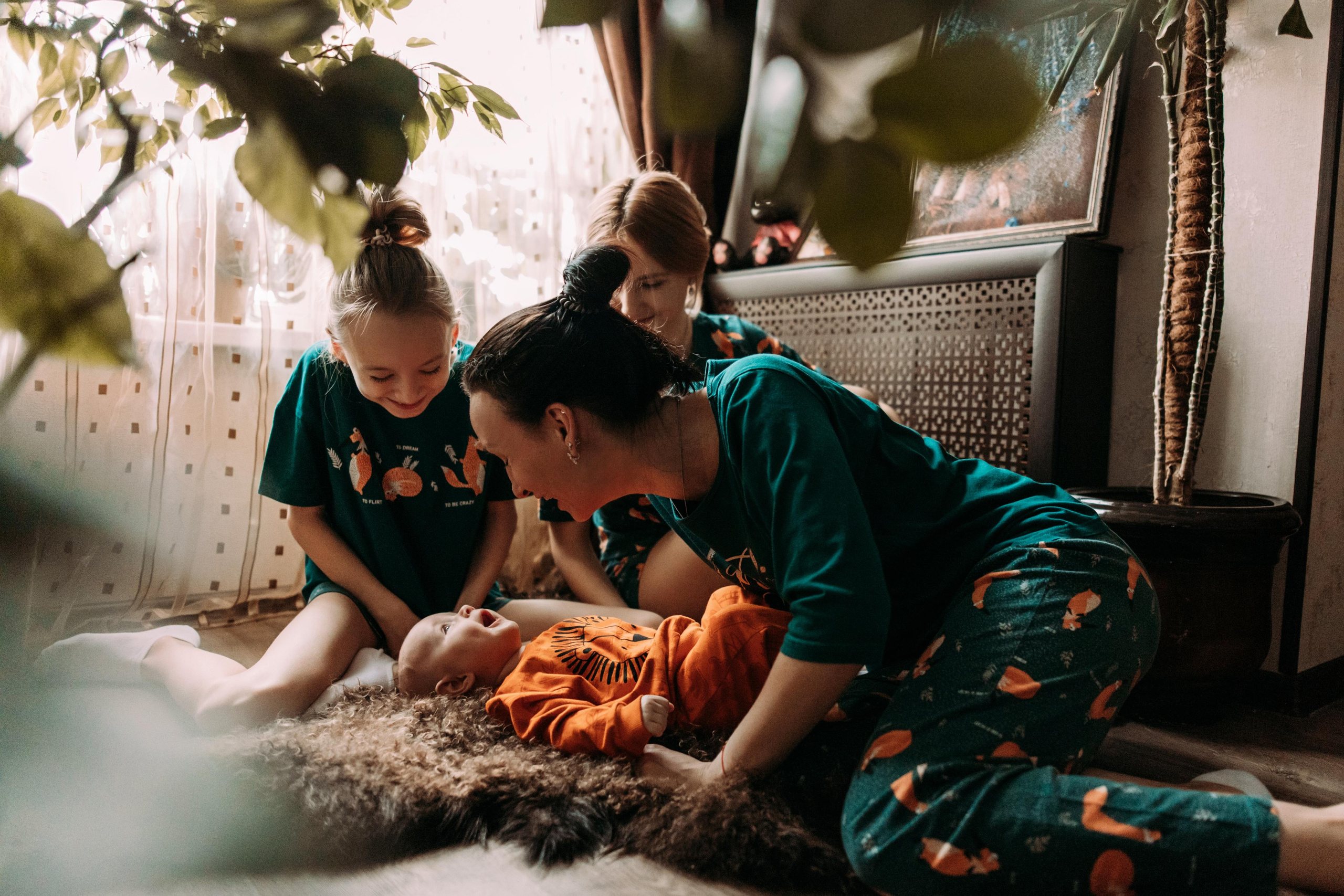 Екатерина, Василий, Настя, Люся и Василиса. Семейный фотограф и детский фотограф в Волгограде Алеся Бутакова — дет