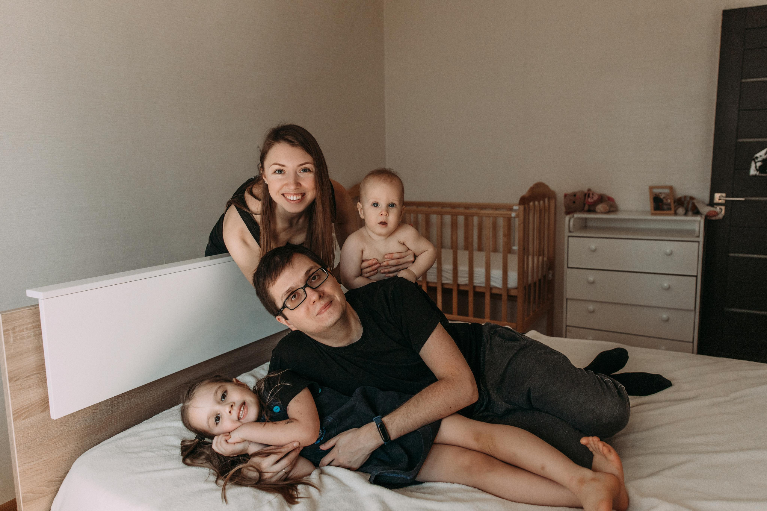 Надя, Паша, Веля и Лёва. Семейный фотограф и детский фотограф в Волгограде Алеся Бутакова — дет