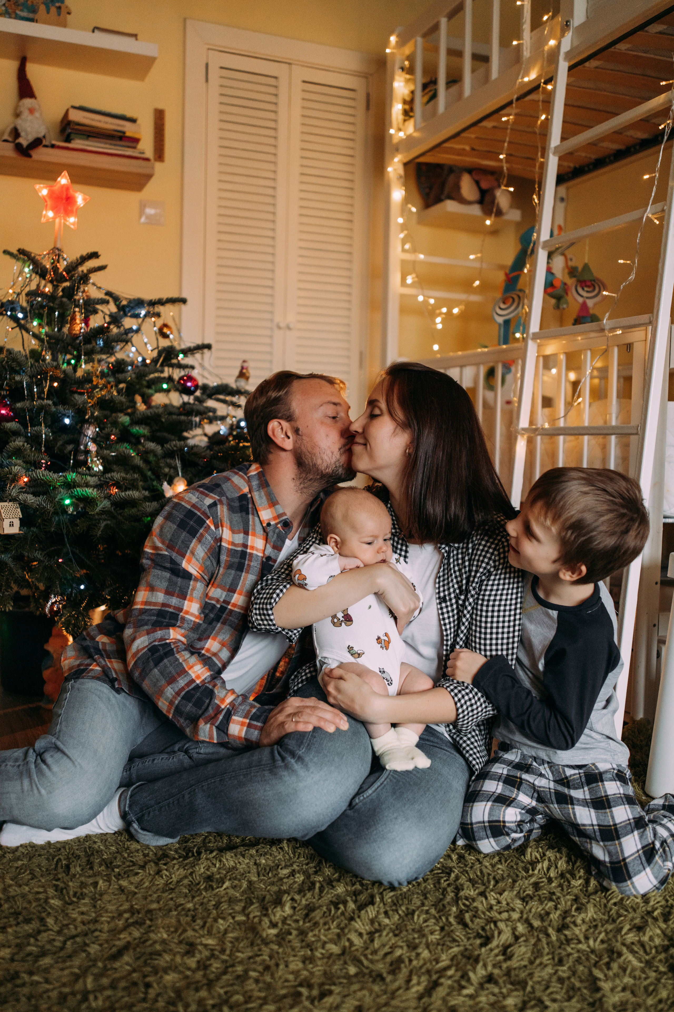 Вика, Лёша, Илья, Лёня. Семейный фотограф и детский фотограф в Волгограде Алеся Бутакова — дет