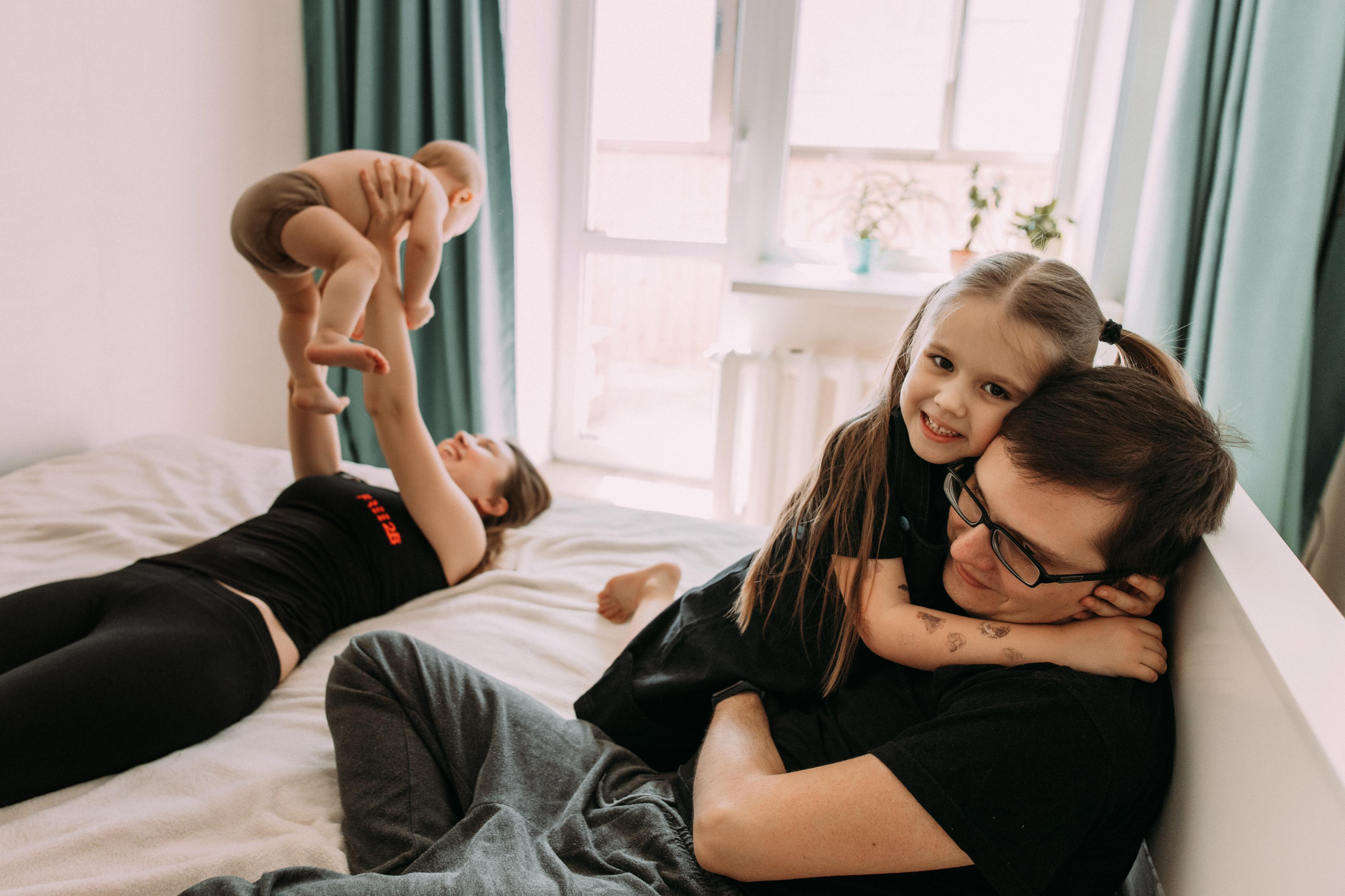 Надя, Паша, Веля и Лёва. Семейный фотограф и детский фотограф в Волгограде Алеся Бутакова — дет