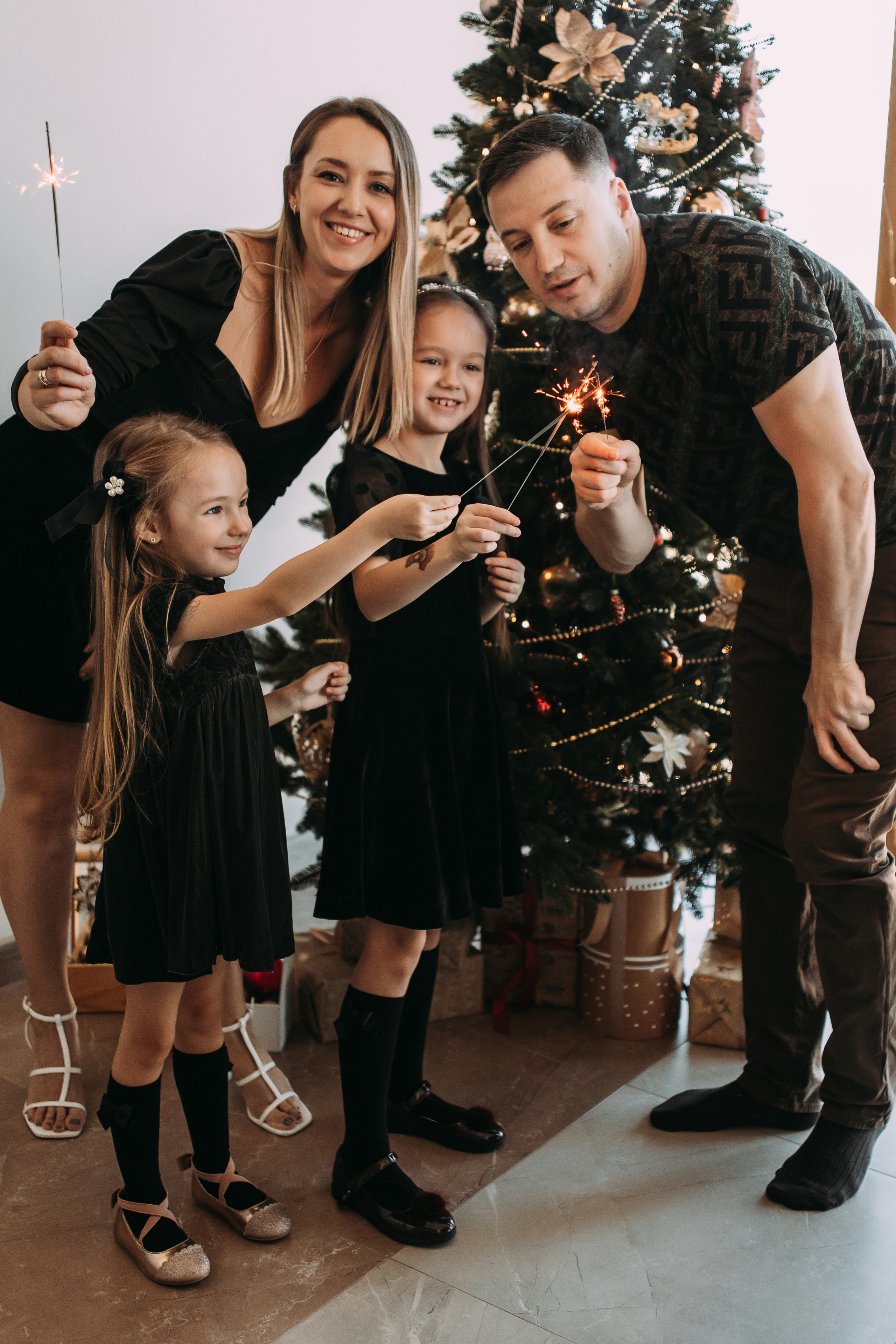 Екатерина, Николай, Ева и София. Семейный фотограф и детский фотограф в Волгограде Алеся Бутакова — дет