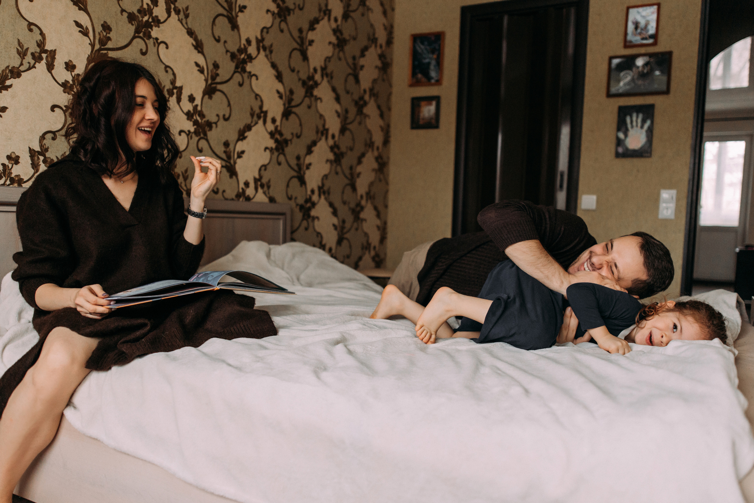 Лена, Костя и Теона. Семейный фотограф и детский фотограф в Волгограде Алеся Бутакова — дет