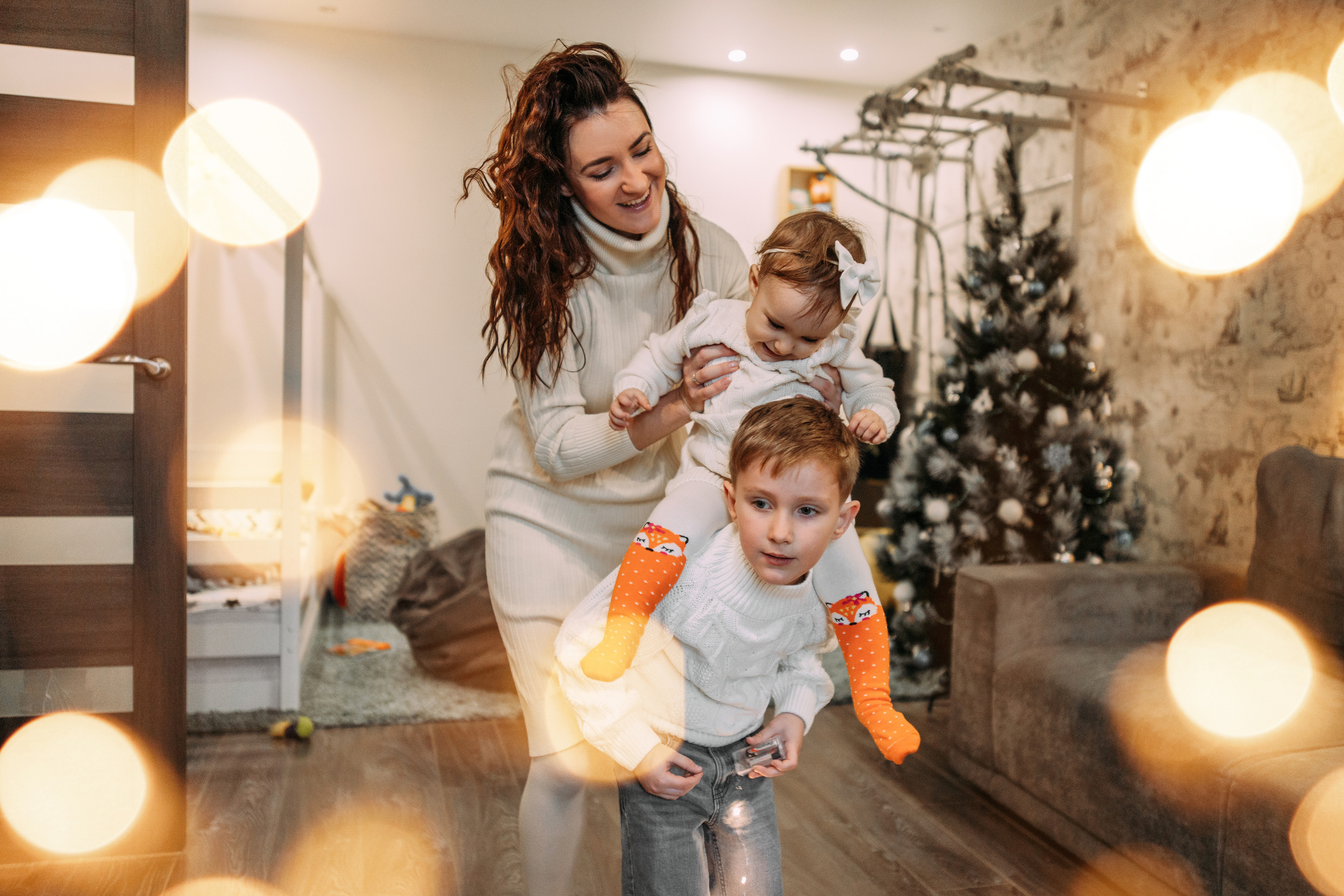 Наталья, Мирон, Алёна. Семейный фотограф и детский фотограф в Волгограде Алеся Бутакова — дет