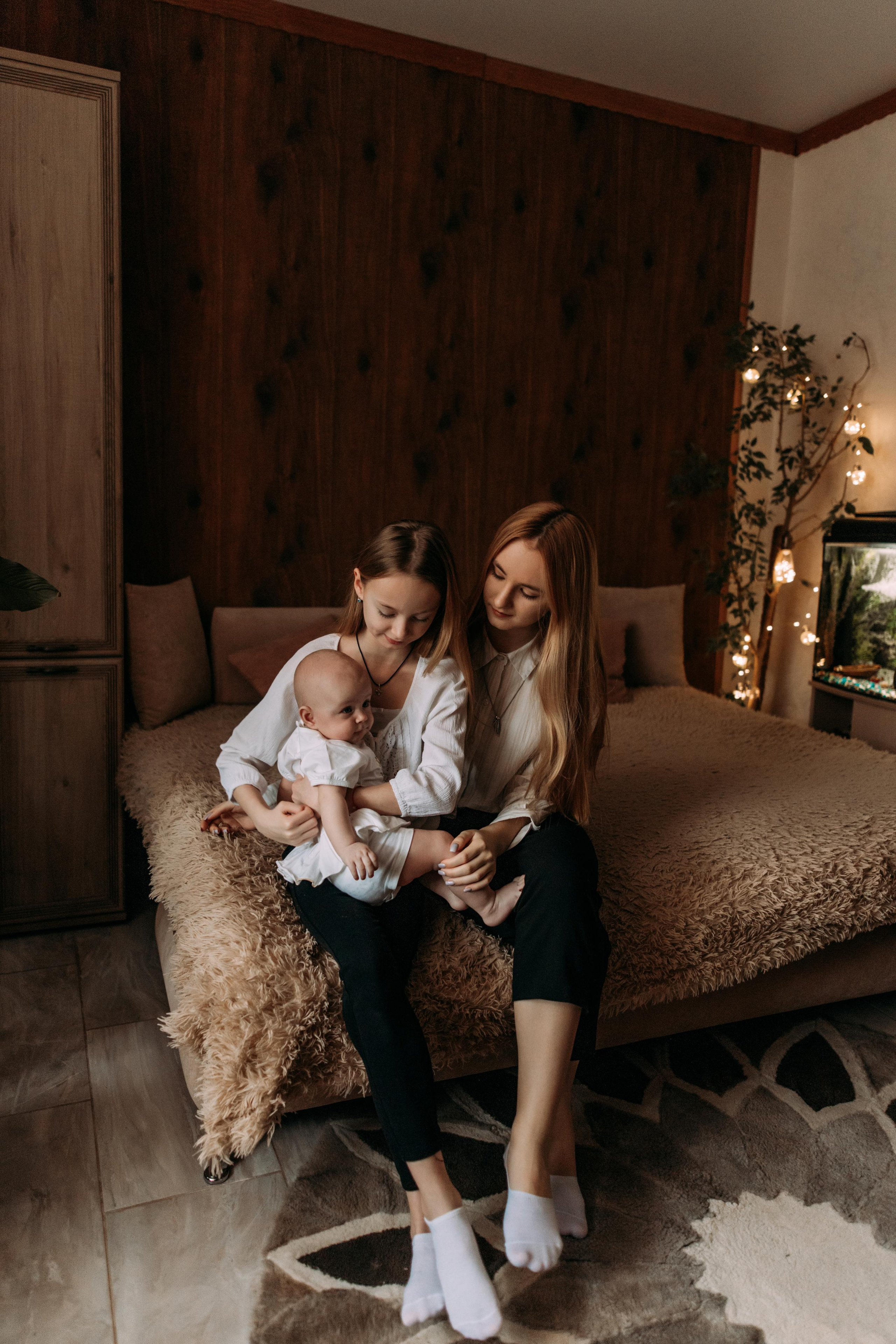 Екатерина, Василий, Настя, Люся и Василиса. Семейный фотограф и детский фотограф в Волгограде Алеся Бутакова — дет