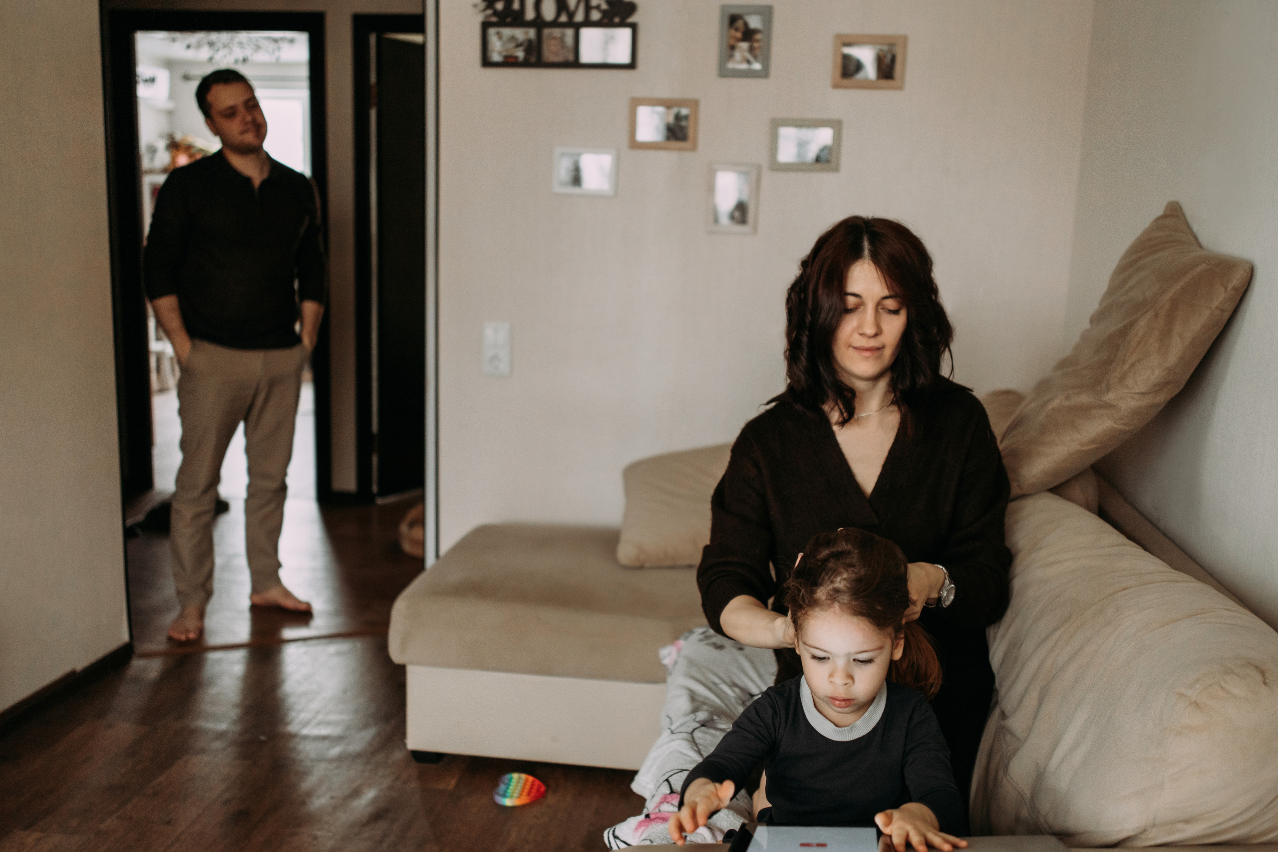 Лена, Костя и Теона. Семейный фотограф и детский фотограф в Волгограде Алеся Бутакова — дет