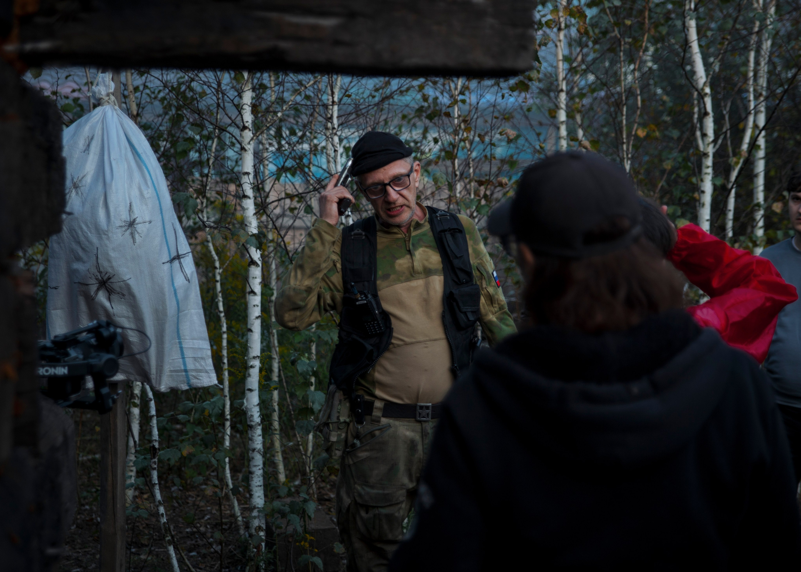 Backstage со съёмок фильма «Reverenсе». Портретный фотограф в Москве Дарья Цезария