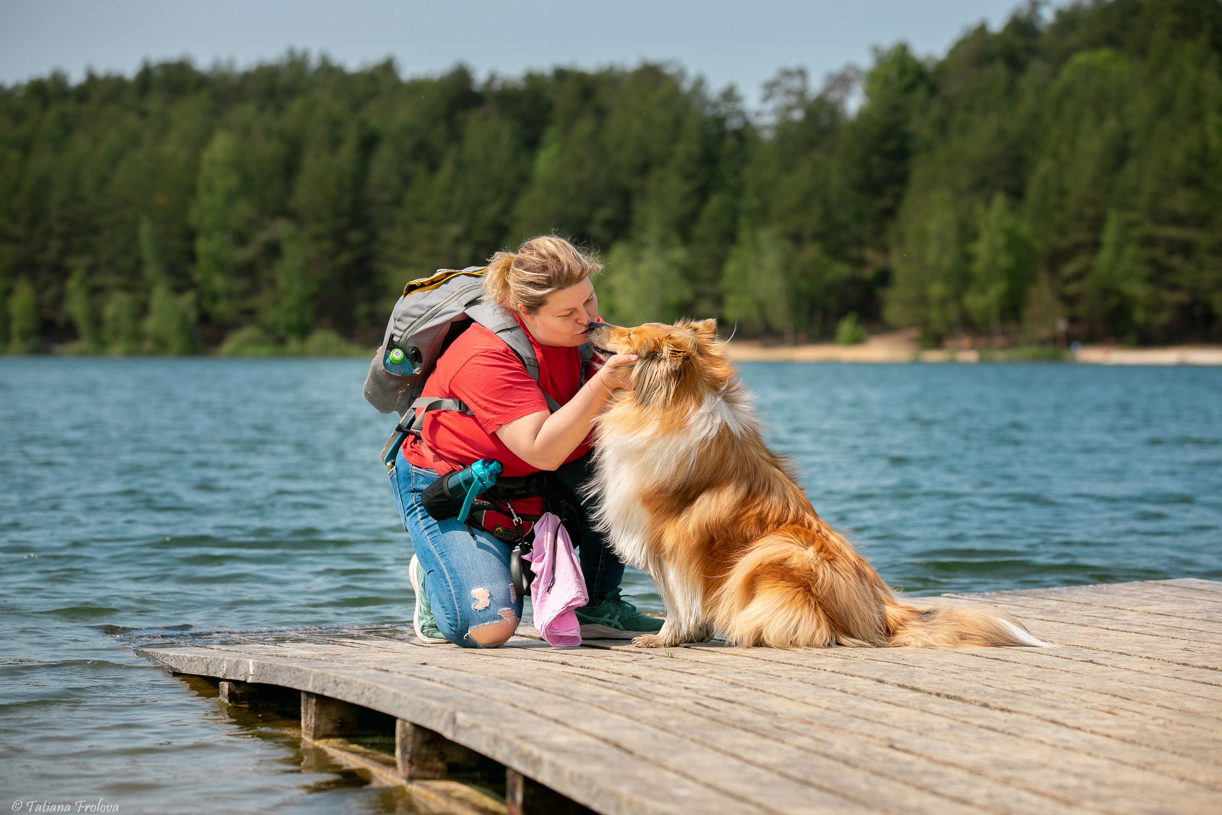 Анималистическая фотосъемка на озере в Лыткарино Московской области. Фотограф-анималист в Москве и Московской области Татьяна Фролова