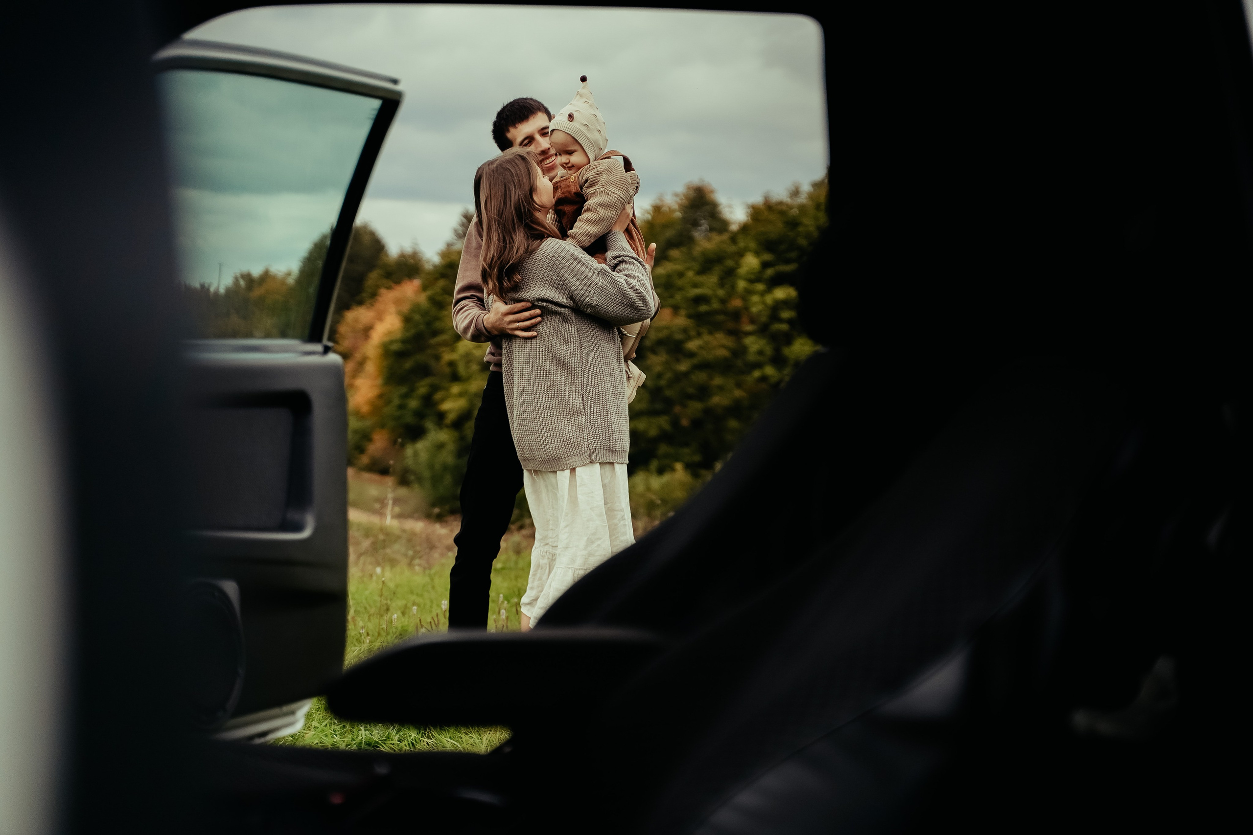 Семейная фотосъемка в поле. Бирск