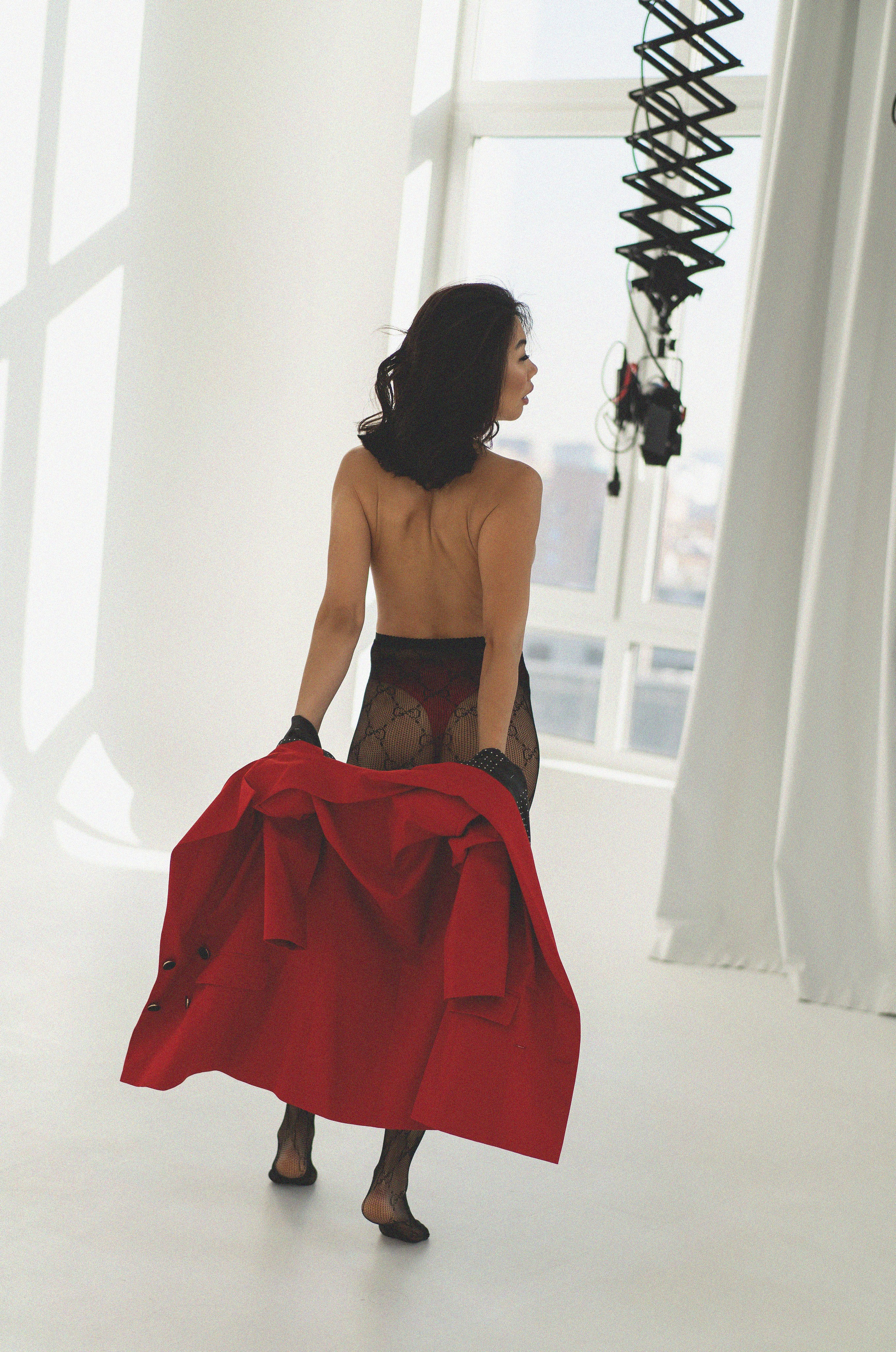 Аня_циклорама. Фотограф Лютикова Ирина, Тюмень, Москва