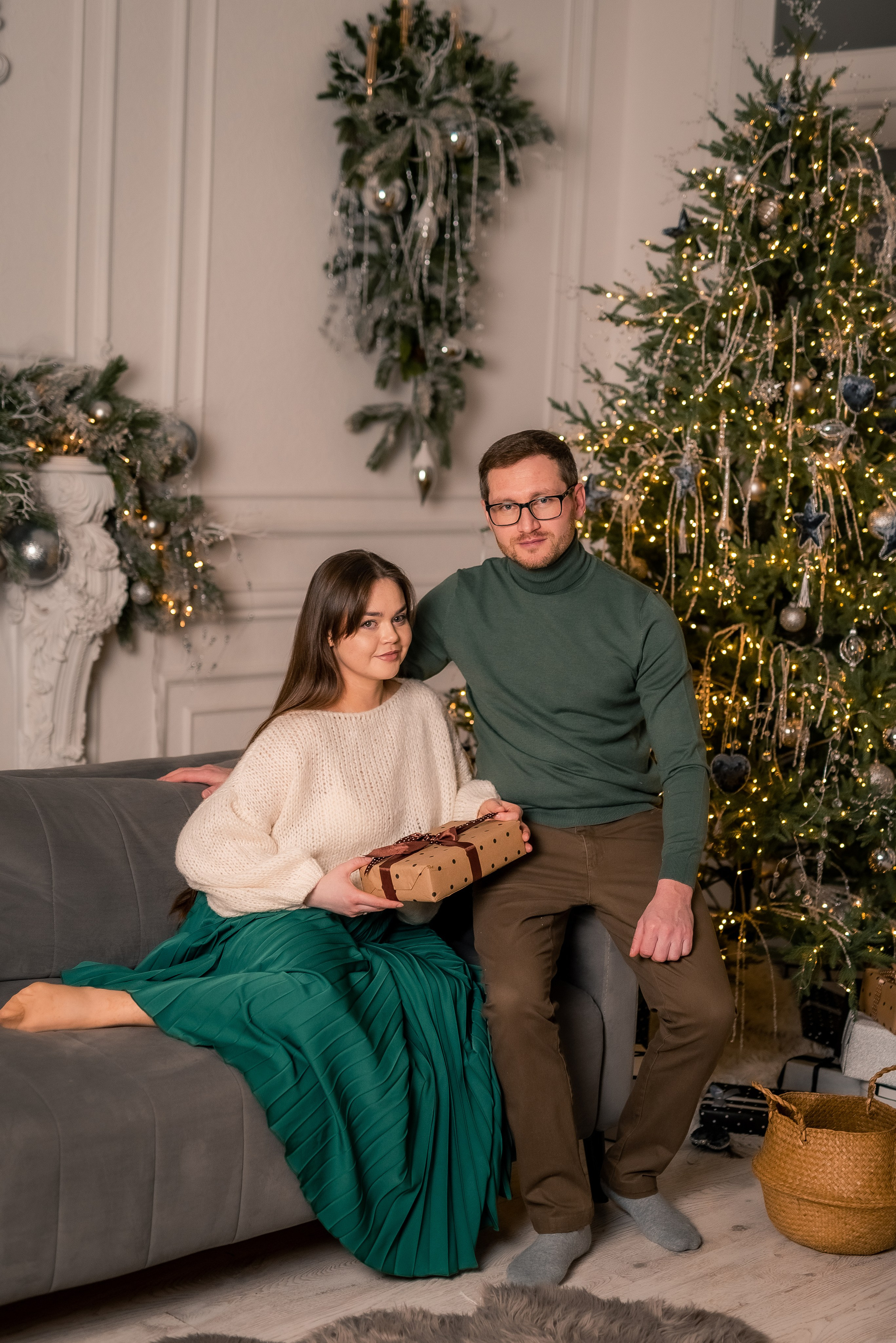 Новогодняя фотосессия для Юлии. Семейный, детский фотограф в Воронеже Анна Никитина